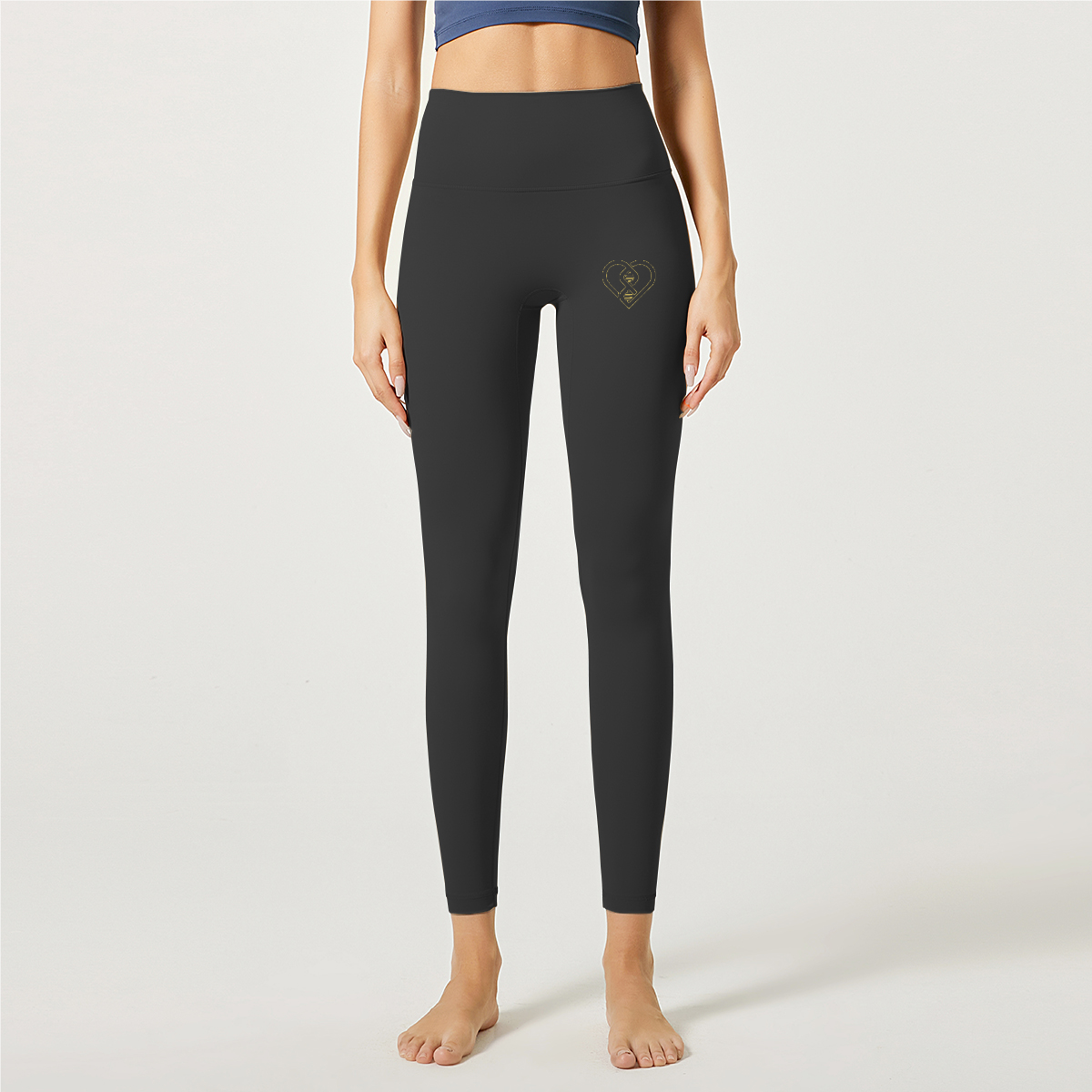 Heart of Gold Yoga Pants