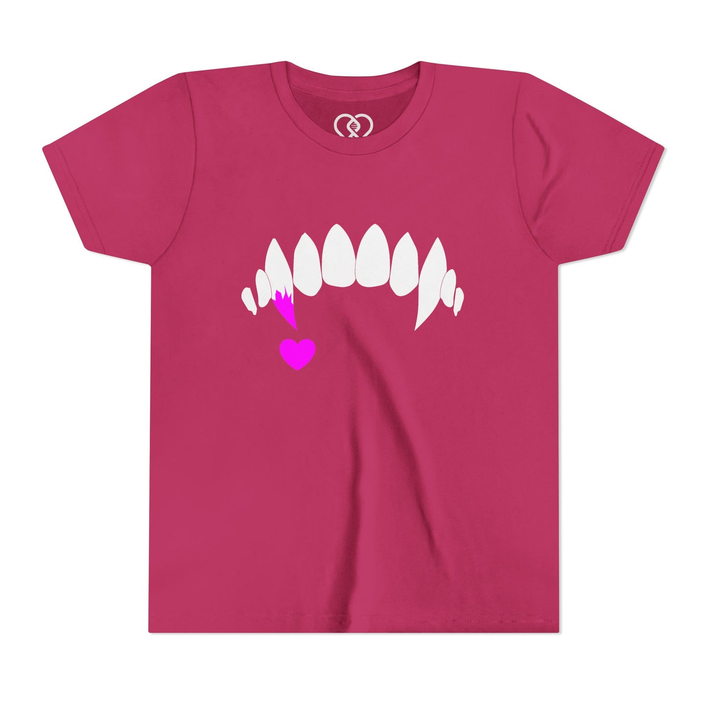 Love Bites Kids Tee — Fangs Graphic