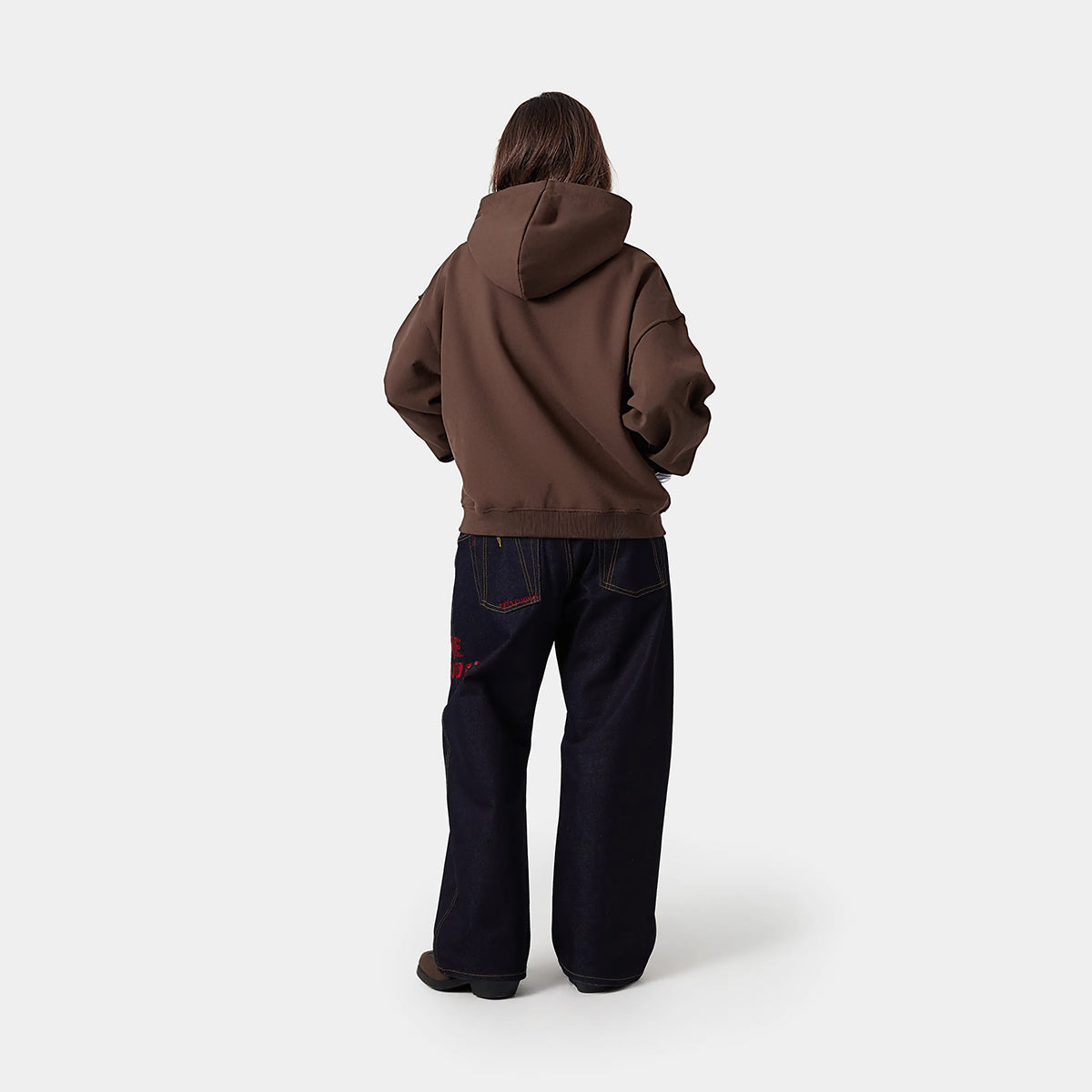 Heavyweight Cropped Double-Zip Hoodie - Casual Streetwear Sweatshirt