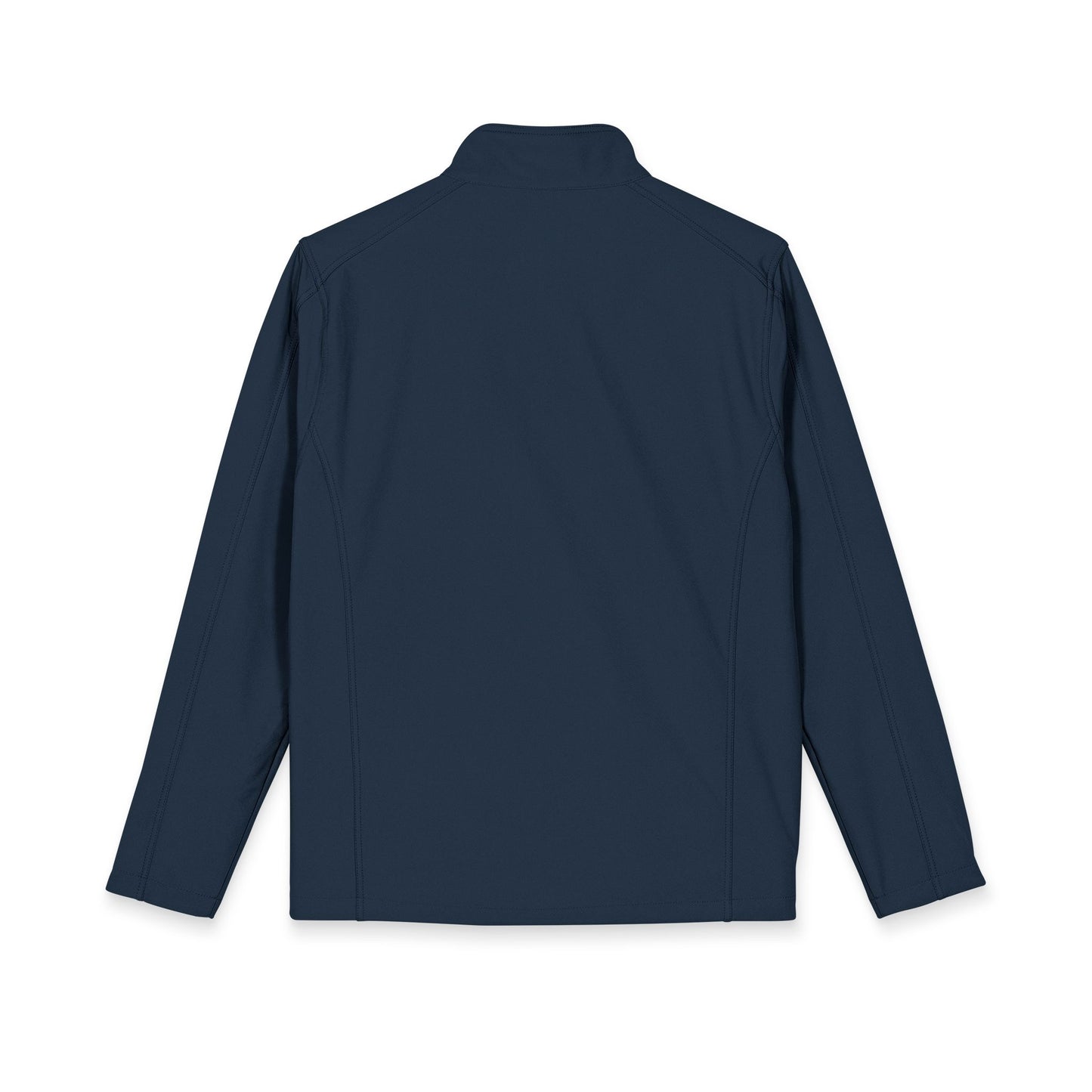 Embroidered Men's Soft Shell Jacket - Lightweight Windbreaker with Logo