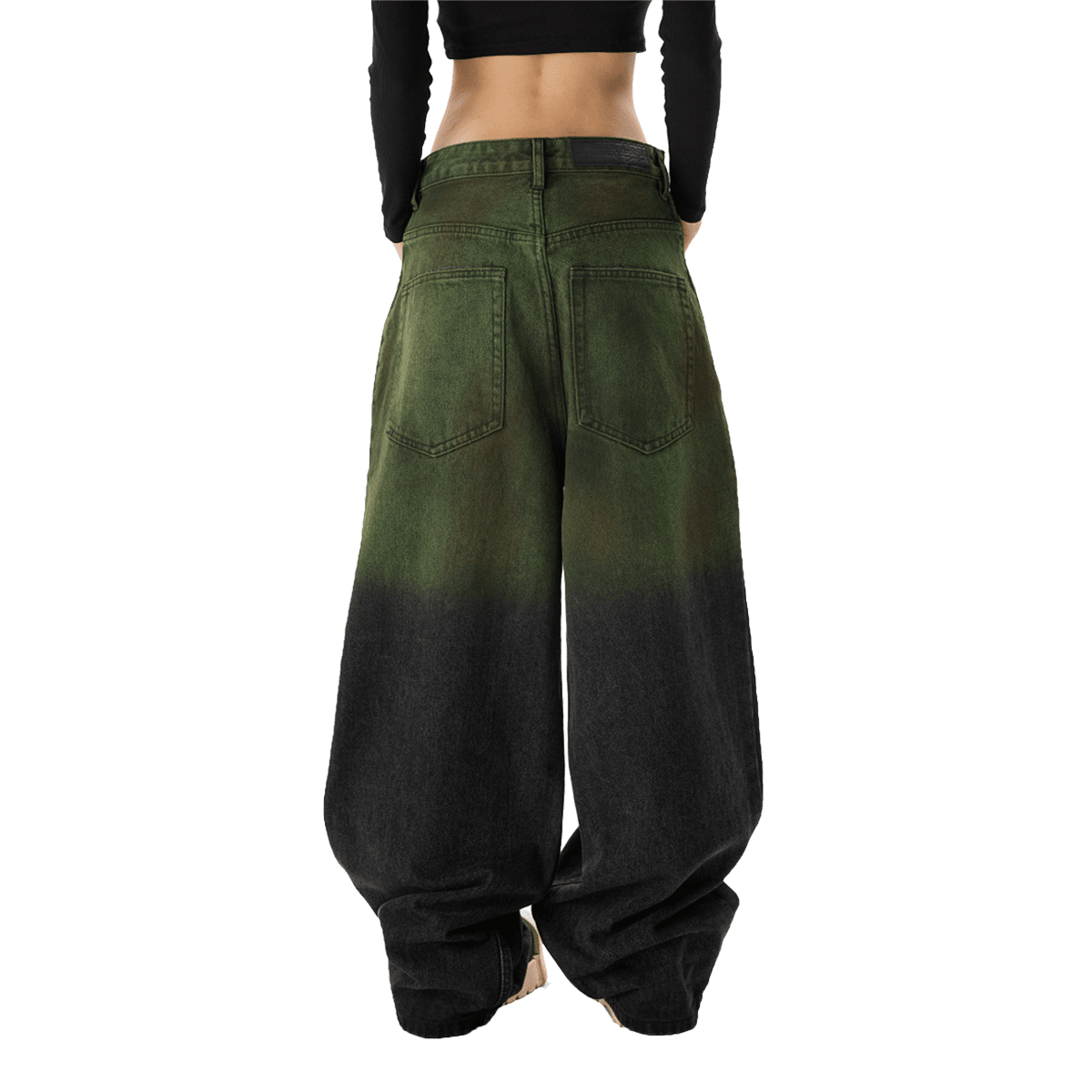 Unisex Aurora Loose Wide-leg Jeans
