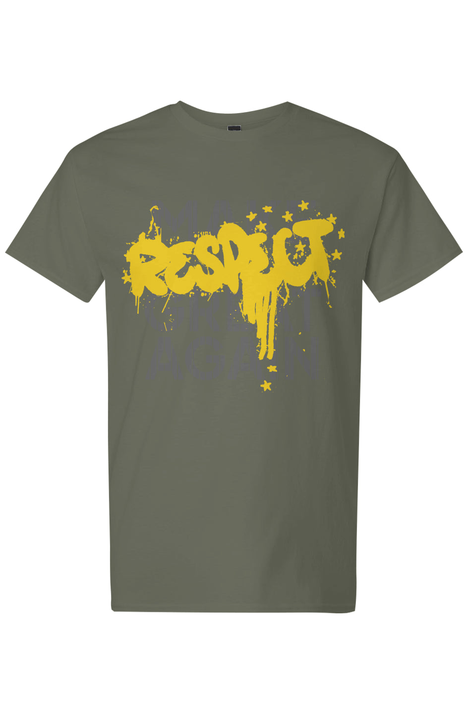 Make Respect Great Again (Yellow) - Light Cotton T-Shirt