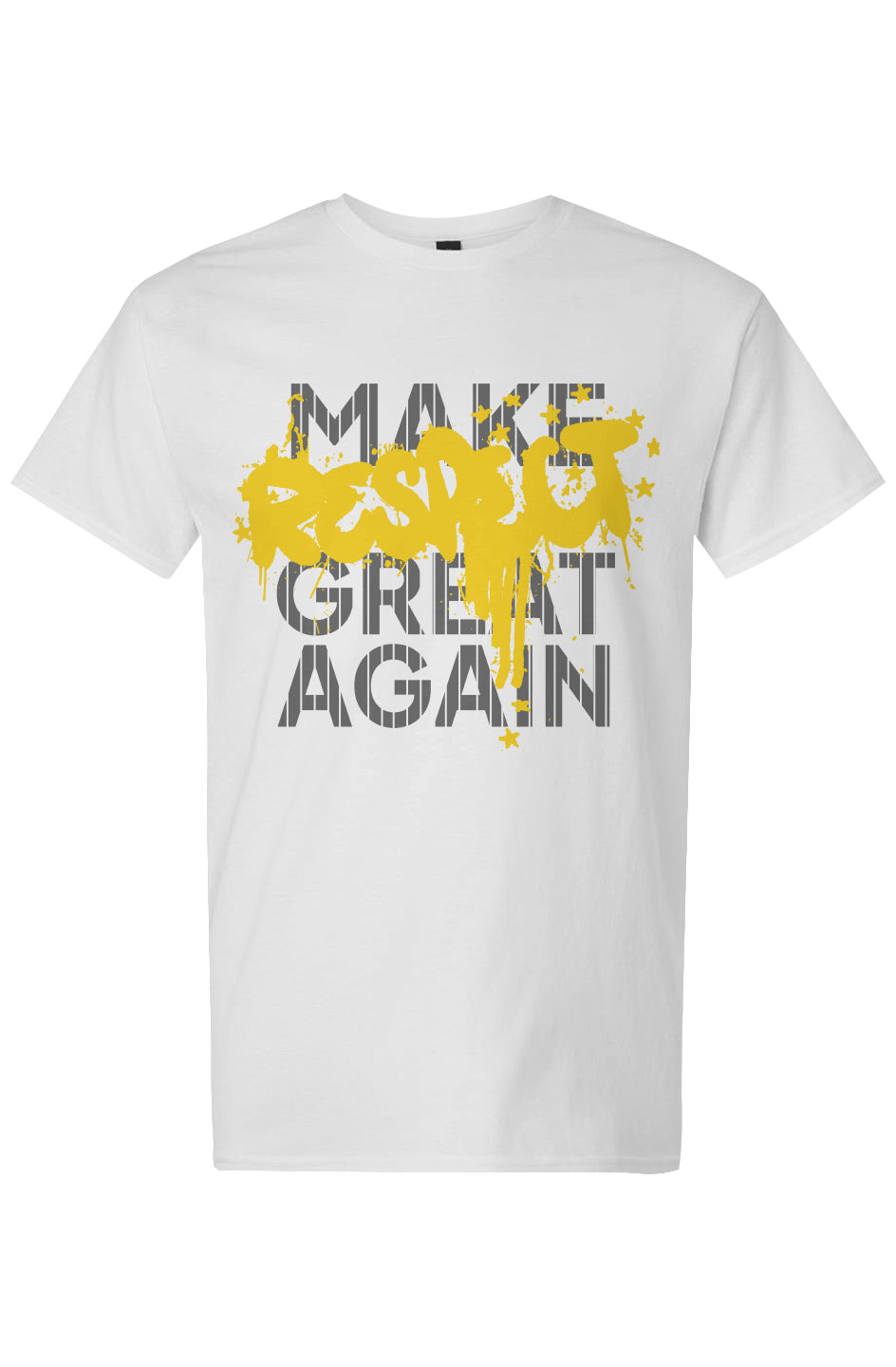 Make Respect Great Again (Yellow) - Light Cotton T-Shirt