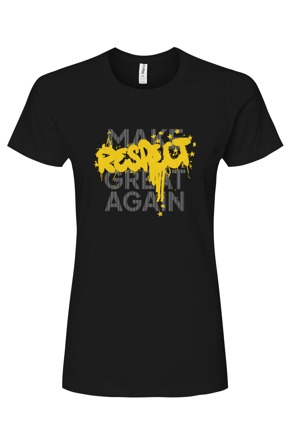 Make Respect Great Again (Yellow) - Women's Premium Cotton T-Shirt