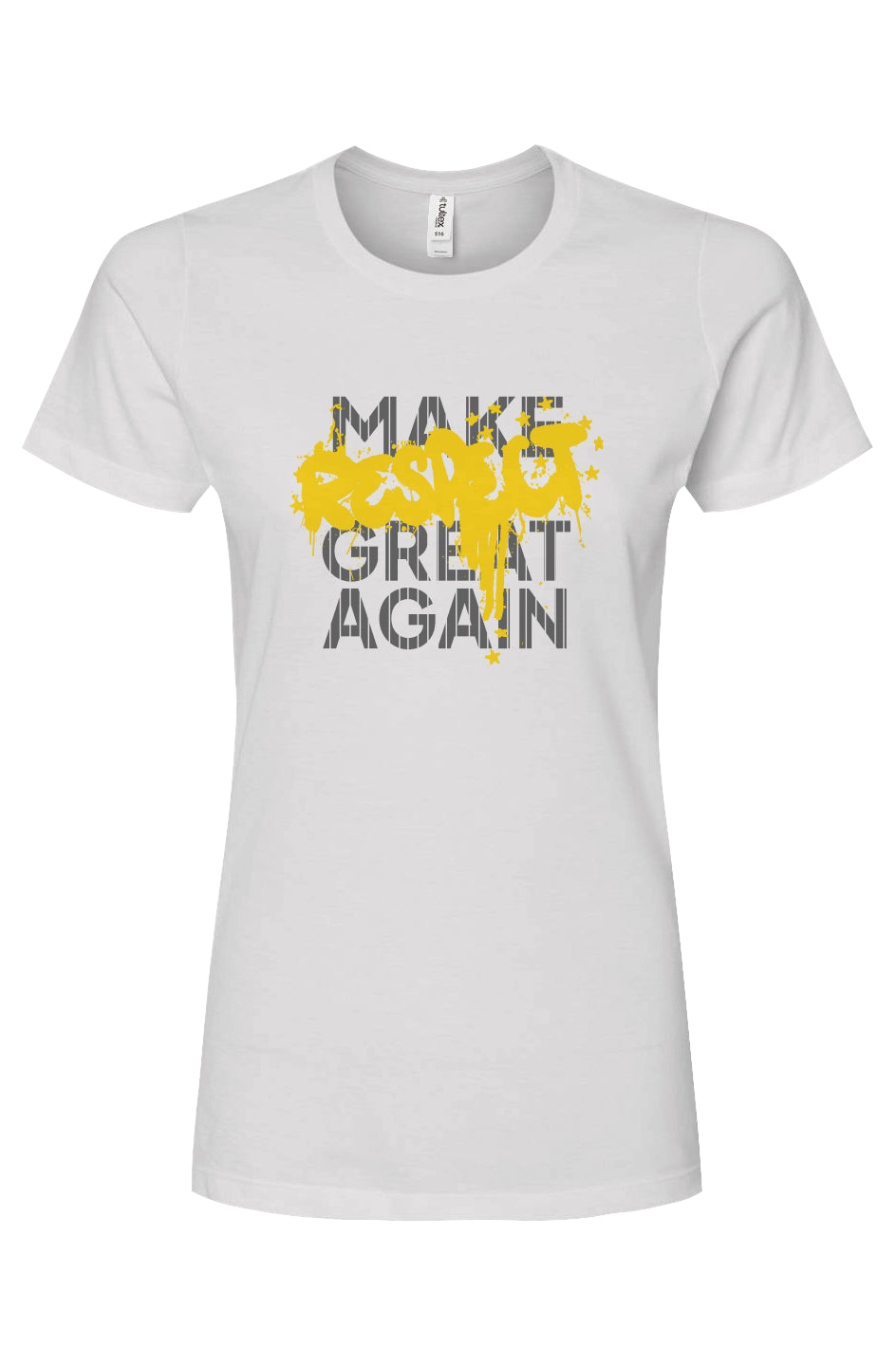 Make Respect Great Again (Yellow) - Women's Premium Cotton T-Shirt