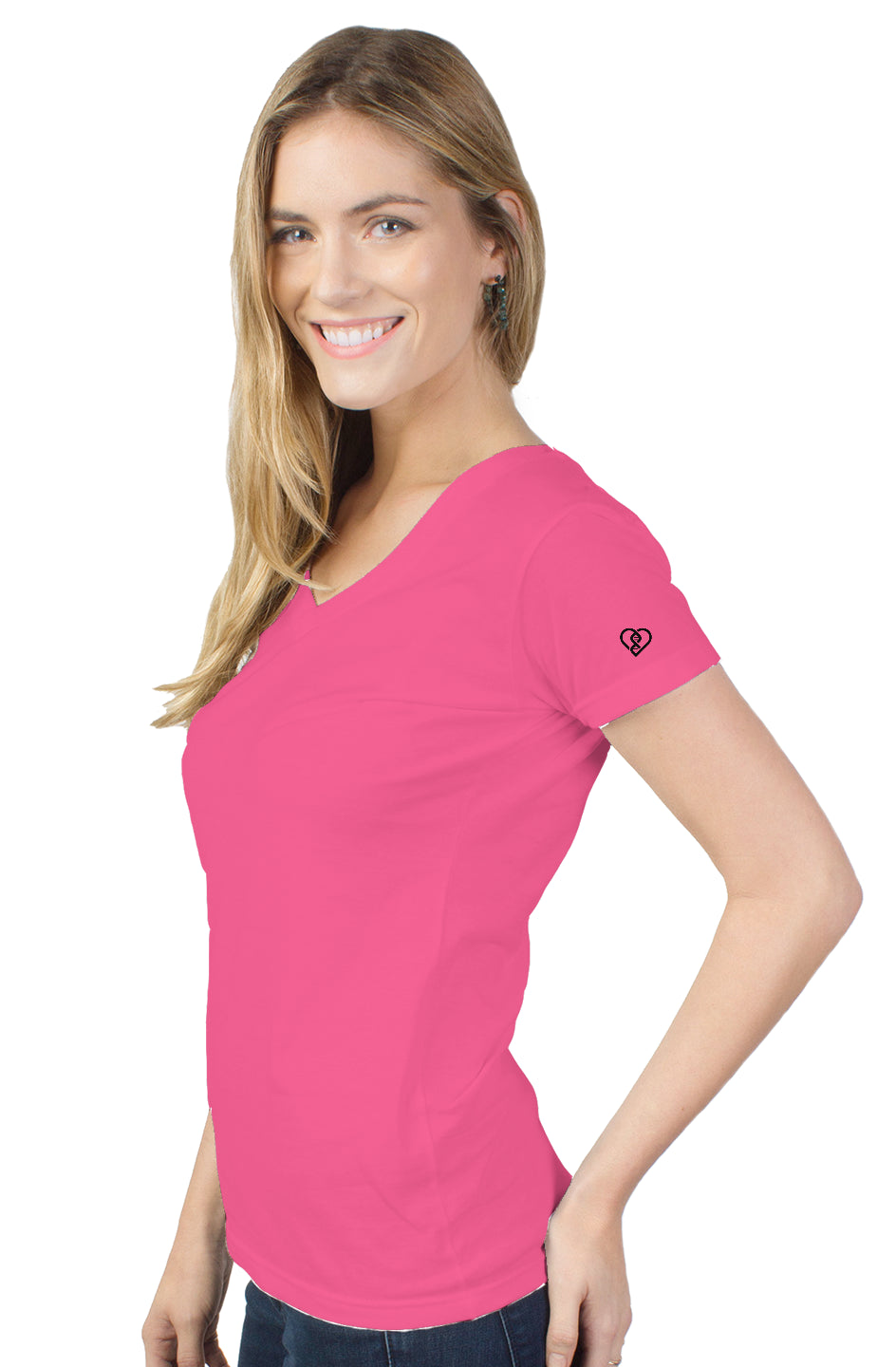 Bloom - Womens Tultex V Neck