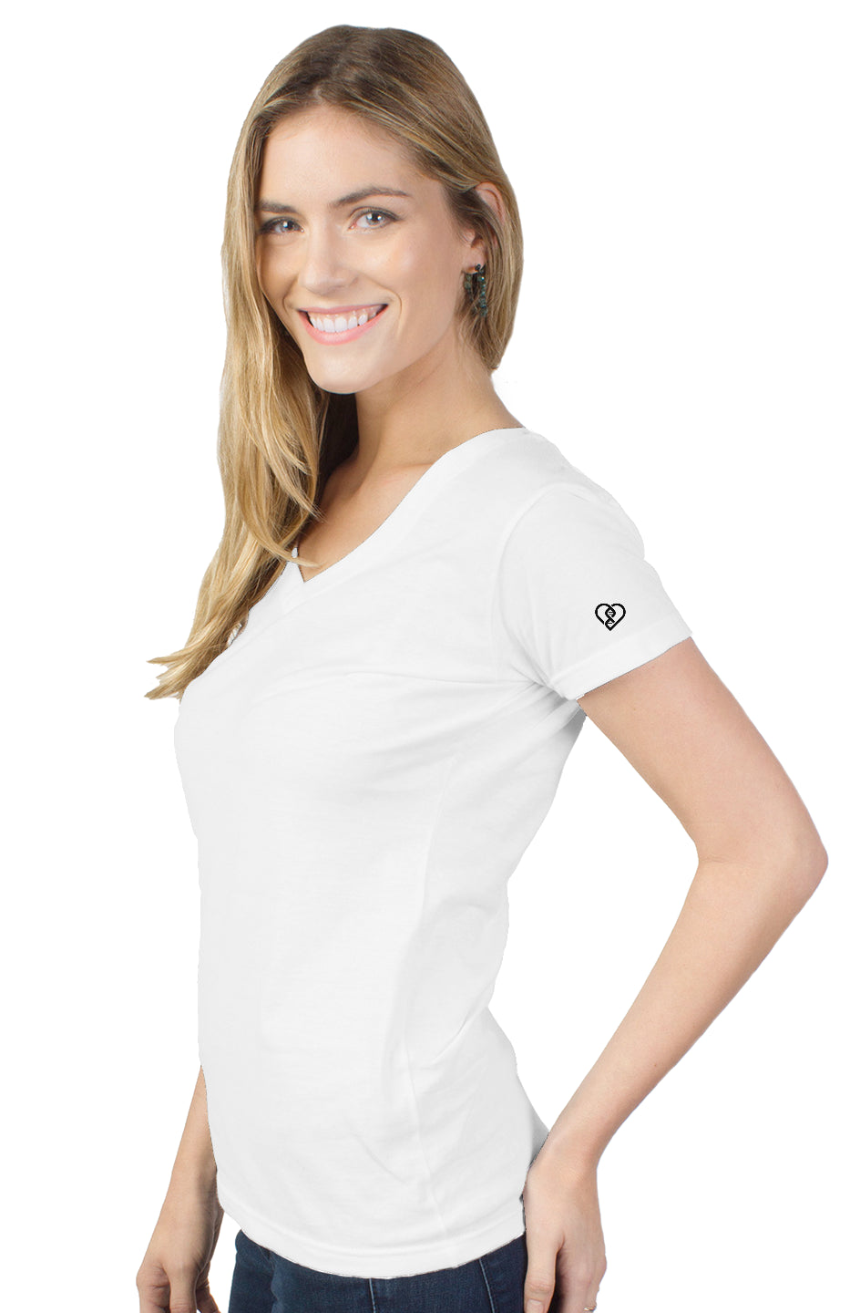 Bloom - Womens Tultex V Neck