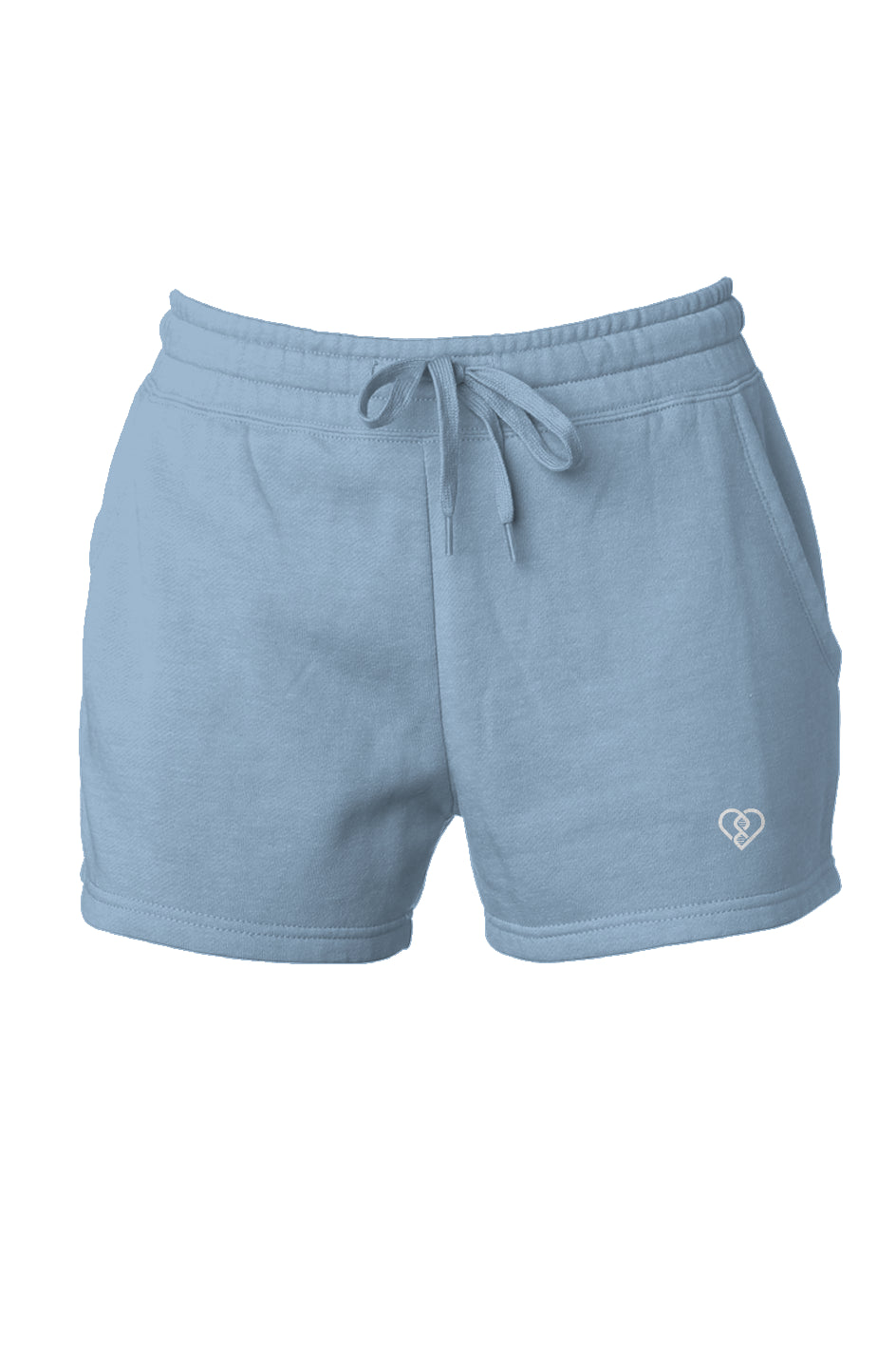 DNA Heart Logo - Womens Cali Wave Wash Short