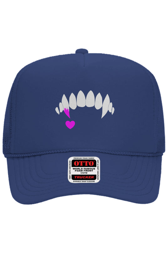 Vampire Teeth - 5 Panel Trucker Hat