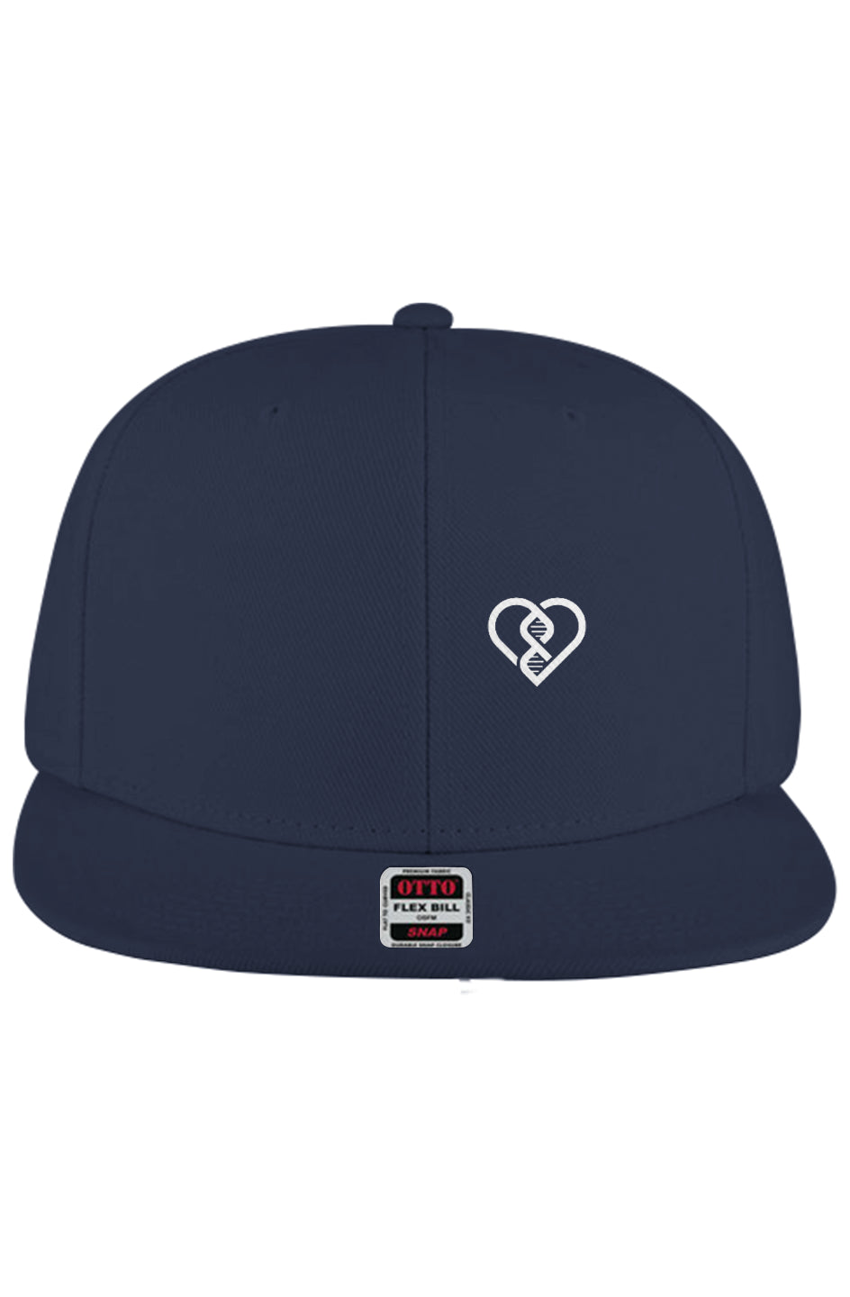 DNA Heart Logo (Embroidered) - Otto Snapback Hat