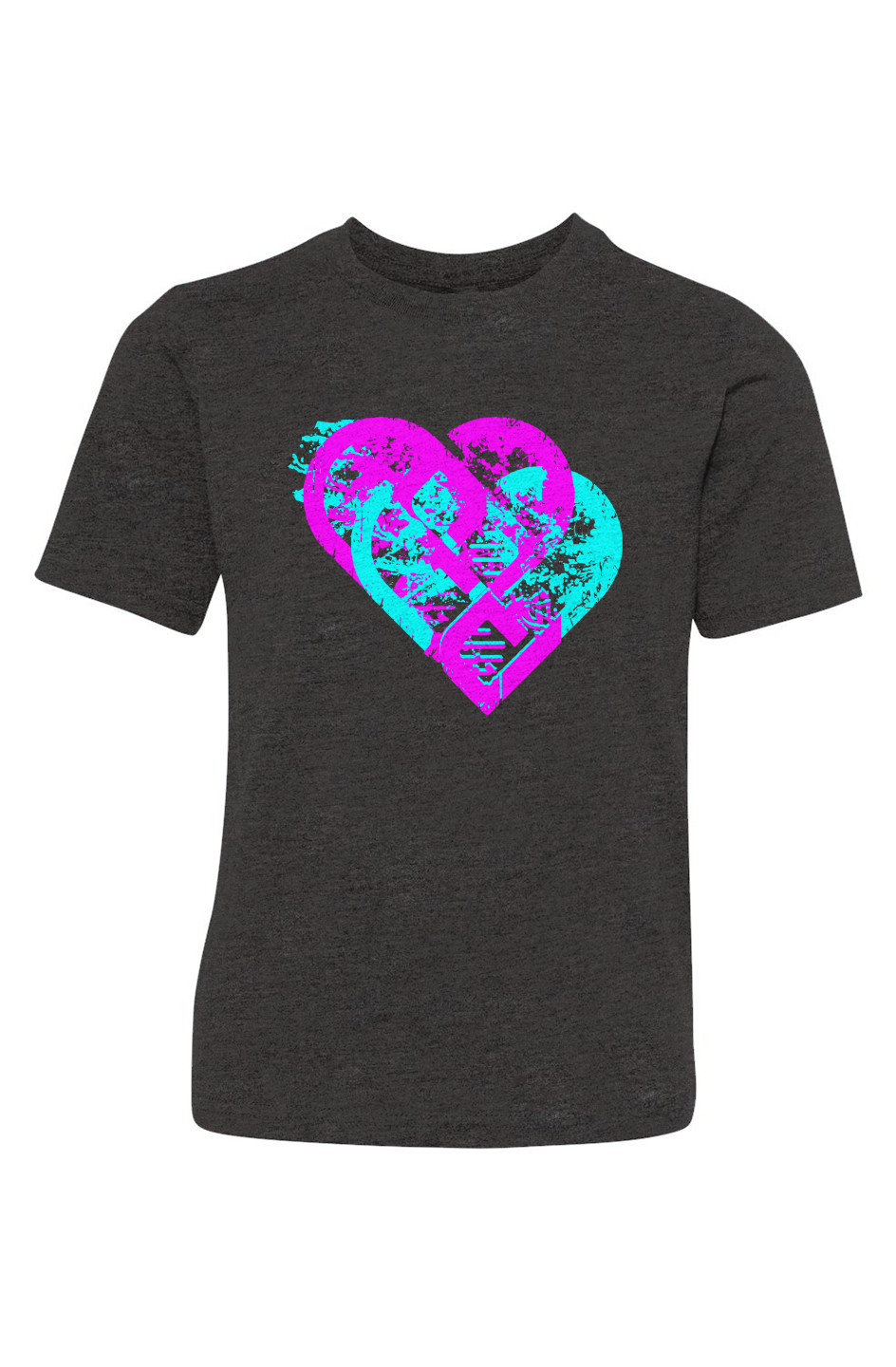 Dueling Hearts - Youth Triblend Crew