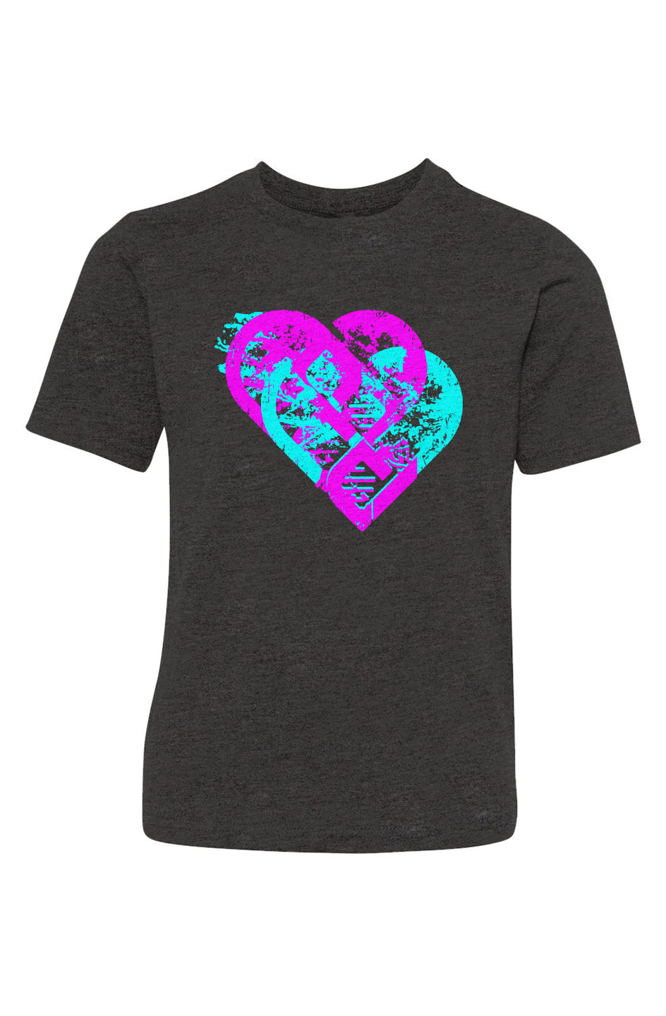 Dueling Hearts - Youth Triblend Crew