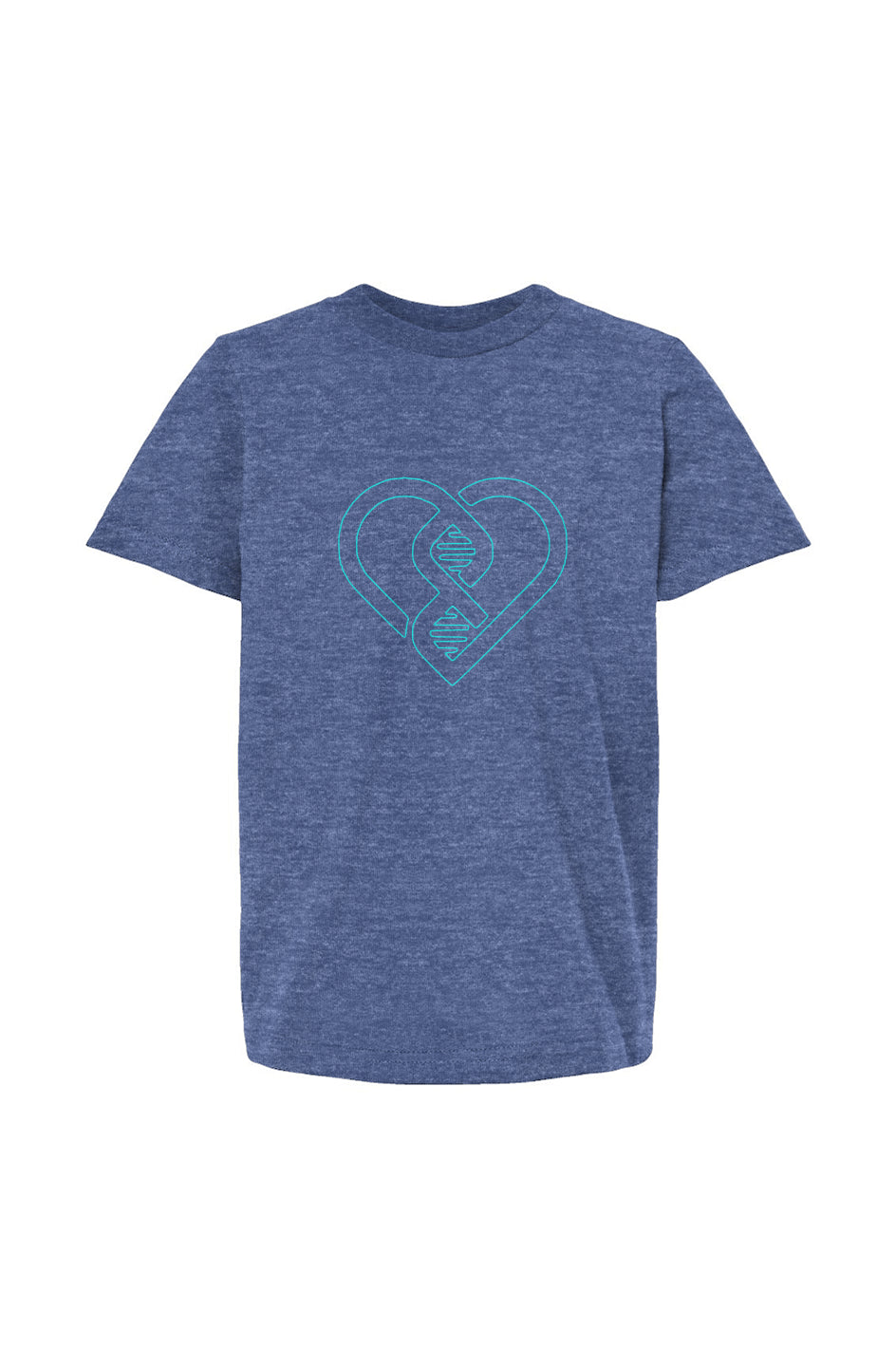 DNA Heat Outline (Aqua) - Youth Tee