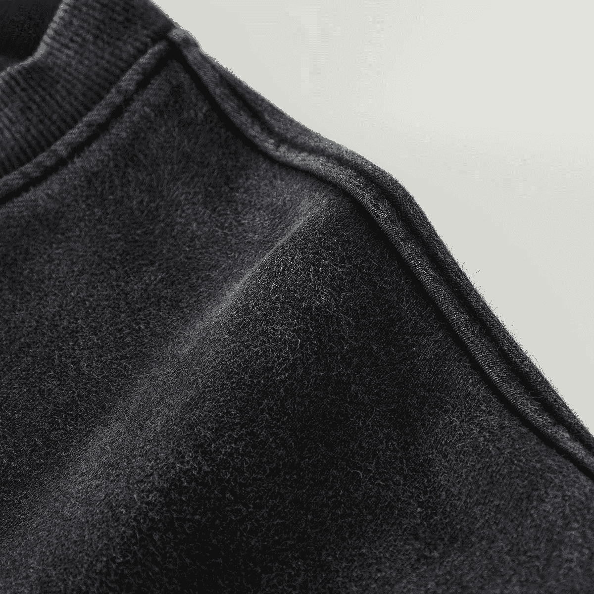 Super Heavyweight Oversized Faded Sweatshirt - Grim Santa - Halloween Christmas