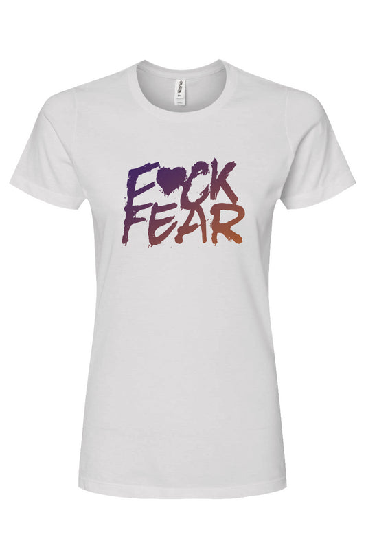 F🖤ck Fear (Sunset) Women's T-Shirt