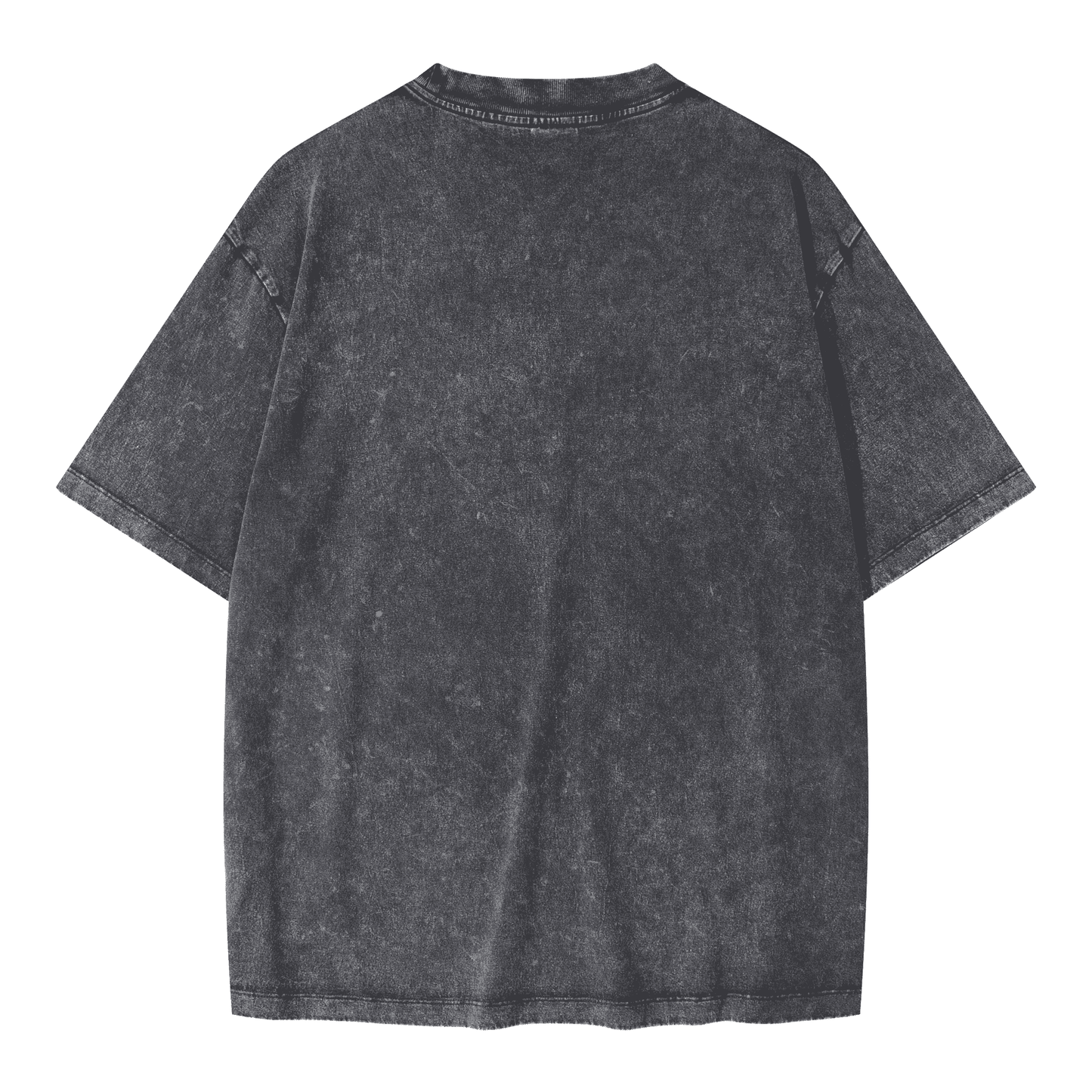 Premium Heavyweight Oversized Snow Wash T-shirt - Blank/No Graphic
