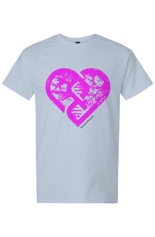 Grunge Heart x HYFY Crossover Pink/Black T-Shirt