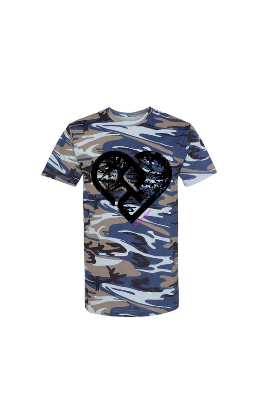 Grunge Heart HYFY Smooth Camo Tee