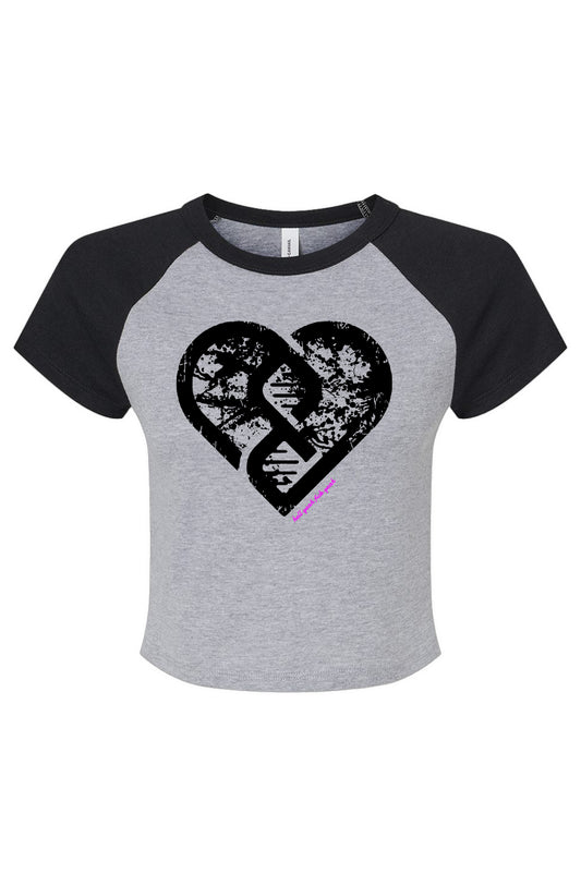 Grunge Heart HYFY Baby Tee