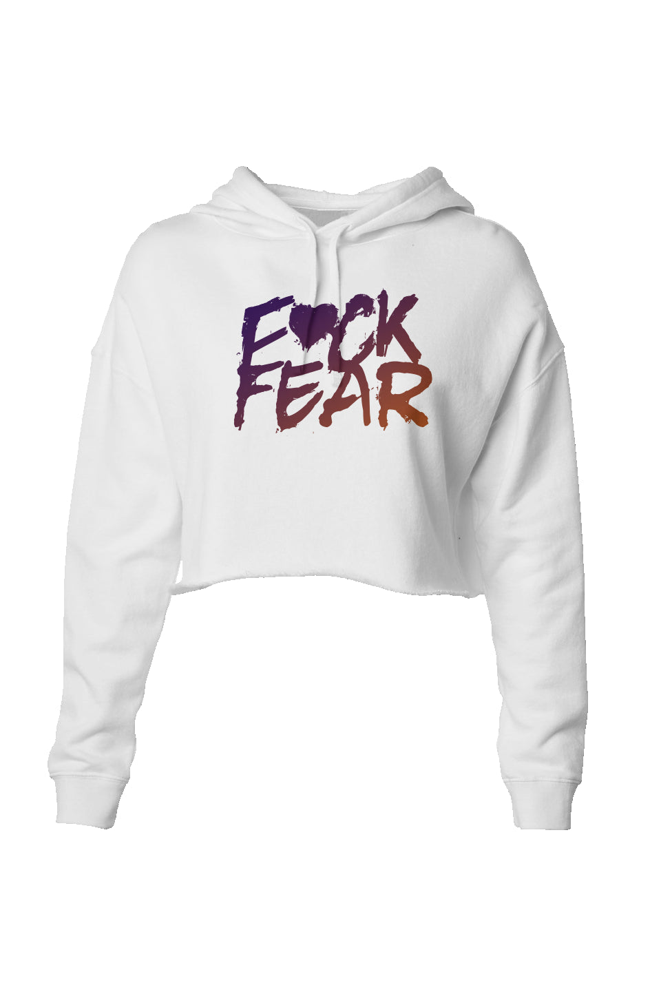 F Fear Lightweight Crop Hoodie