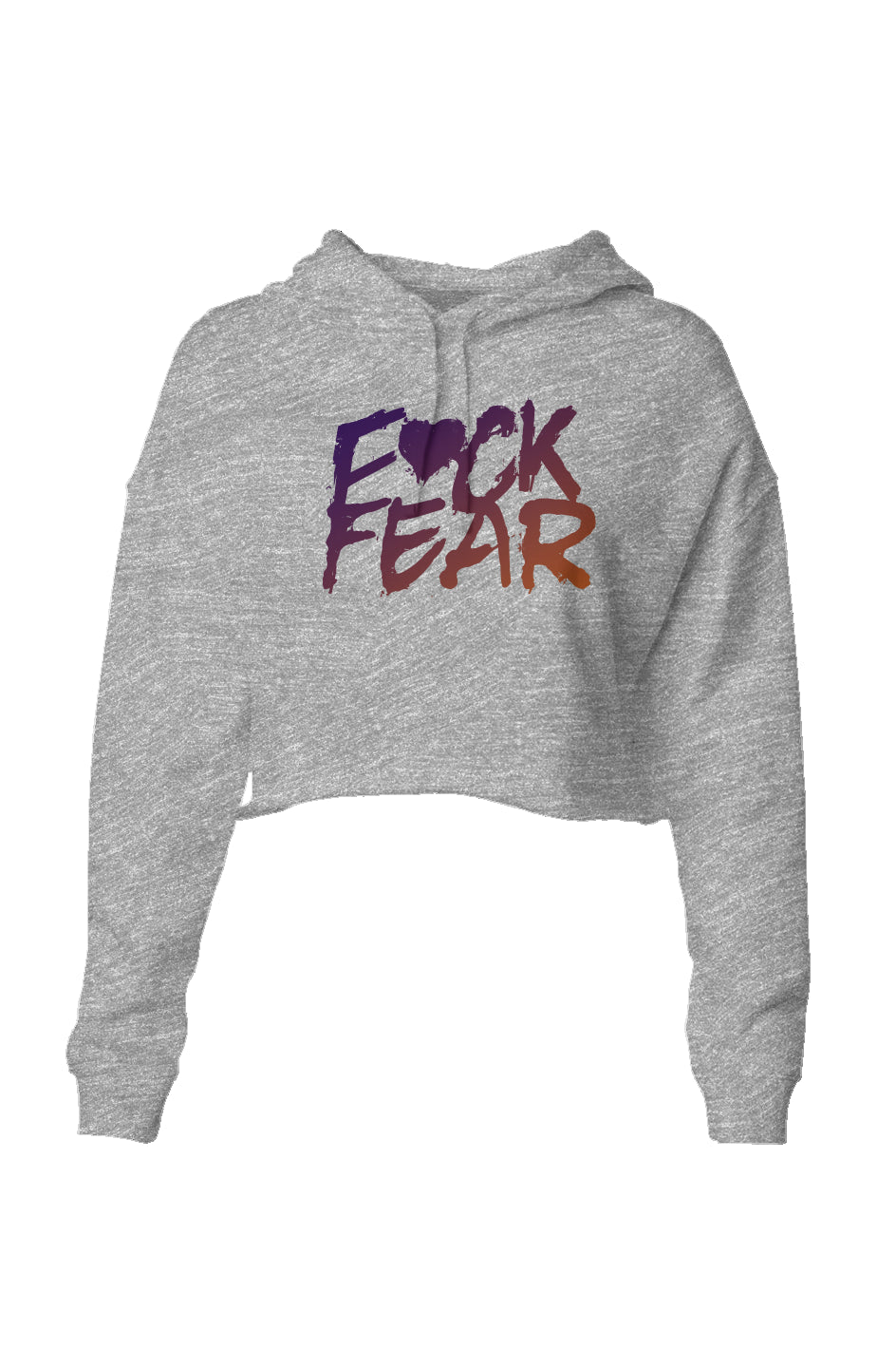 F Fear Lightweight Crop Hoodie