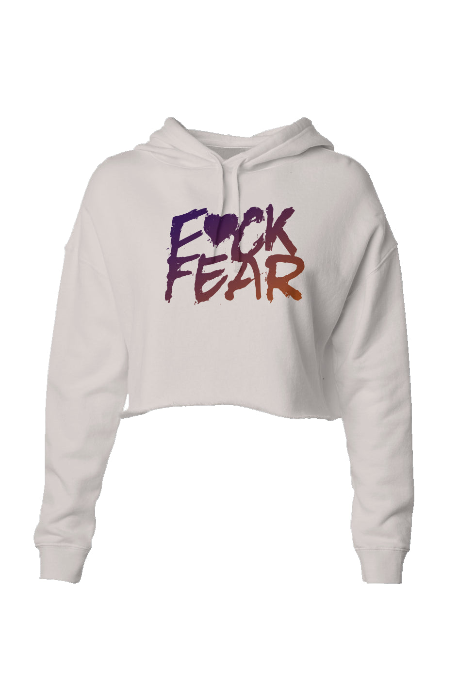 F Fear Lightweight Crop Hoodie