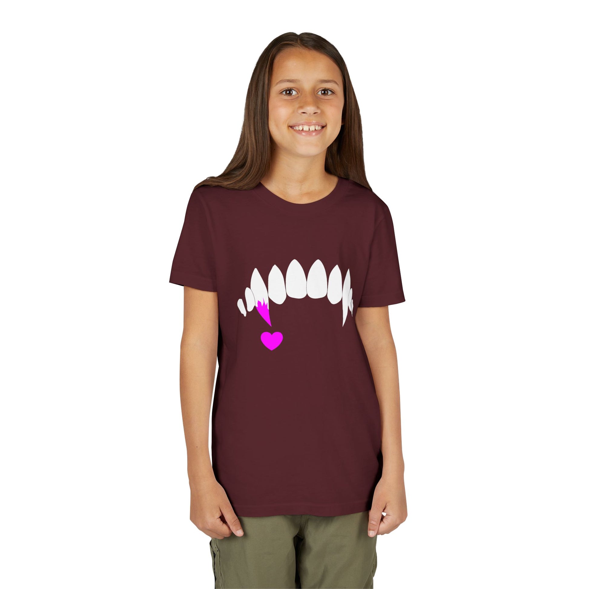 Love Bites Kids Tee — Fangs Graphic