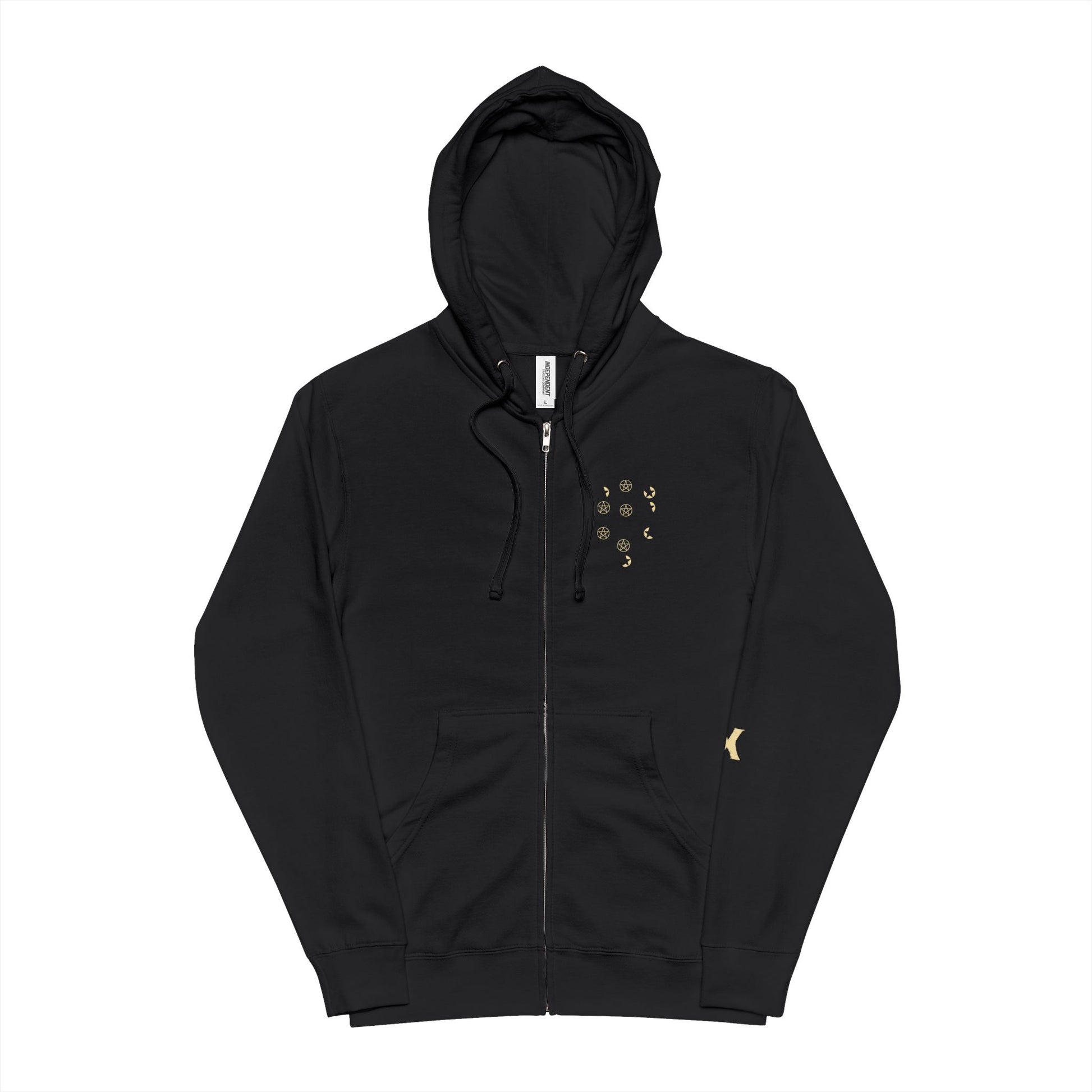 Tarot Shirt - Ten of Pentacles Zip Hoodie