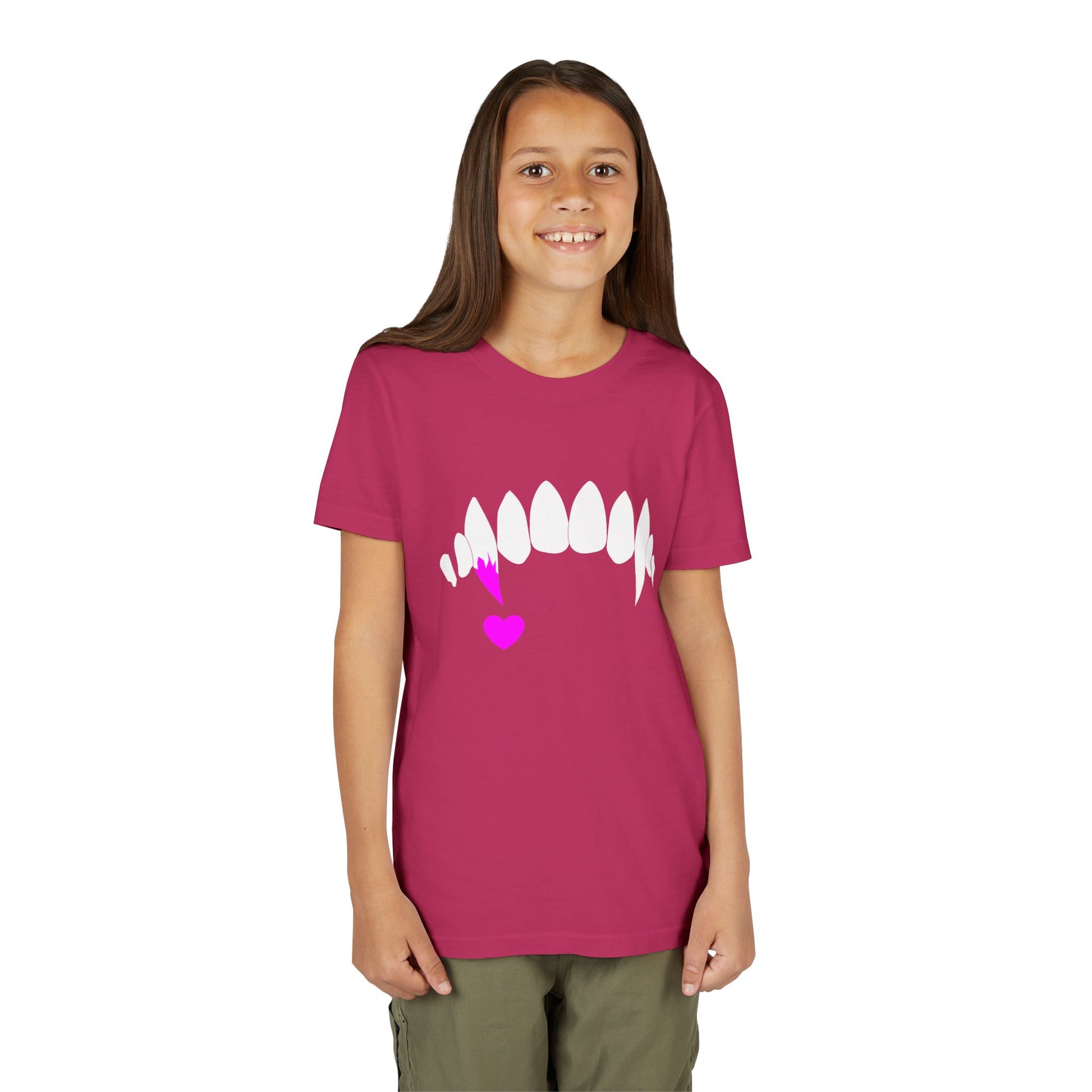 Love Bites Kids Tee — Fangs Graphic