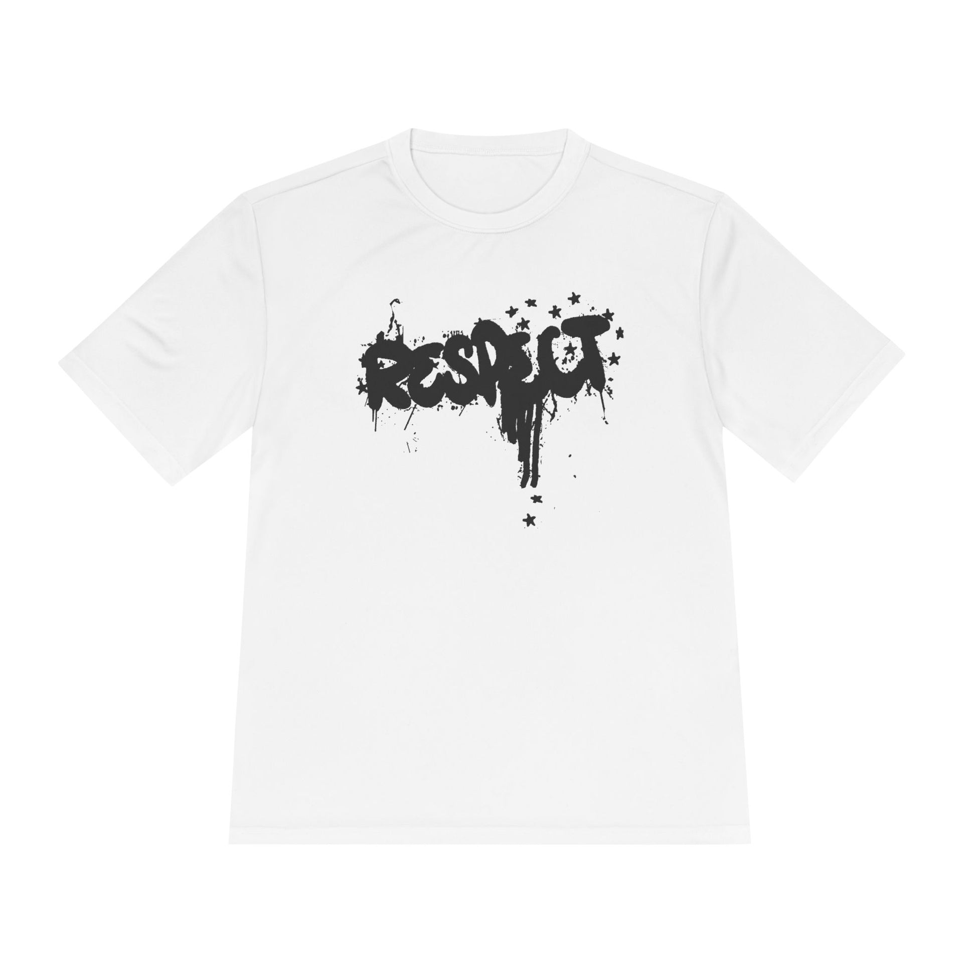 RESPECT Graffiti Drip Moisture‑Wicking T-Shirt