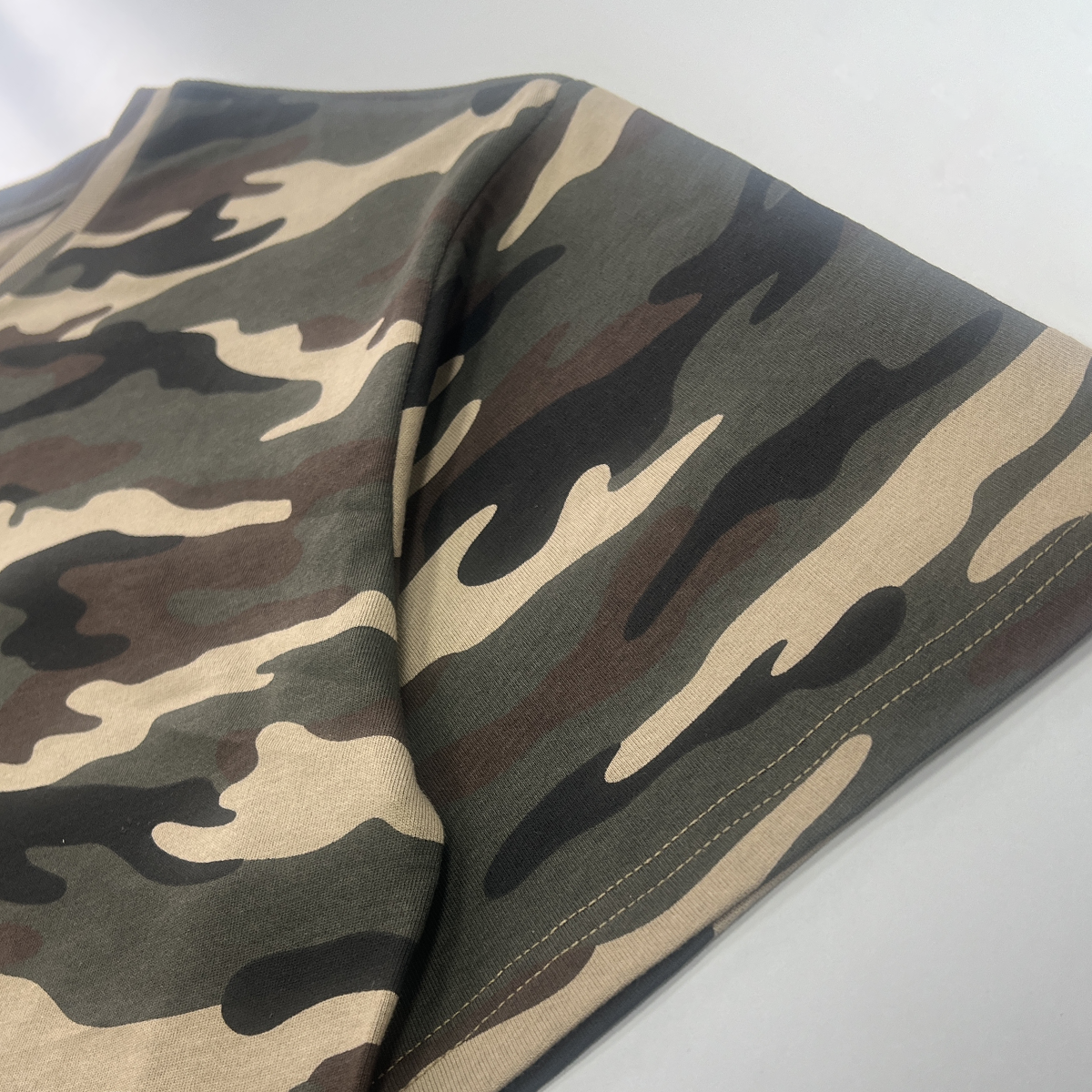 Unisex Heavyweight Cotton Camo Oversized T-Shirt