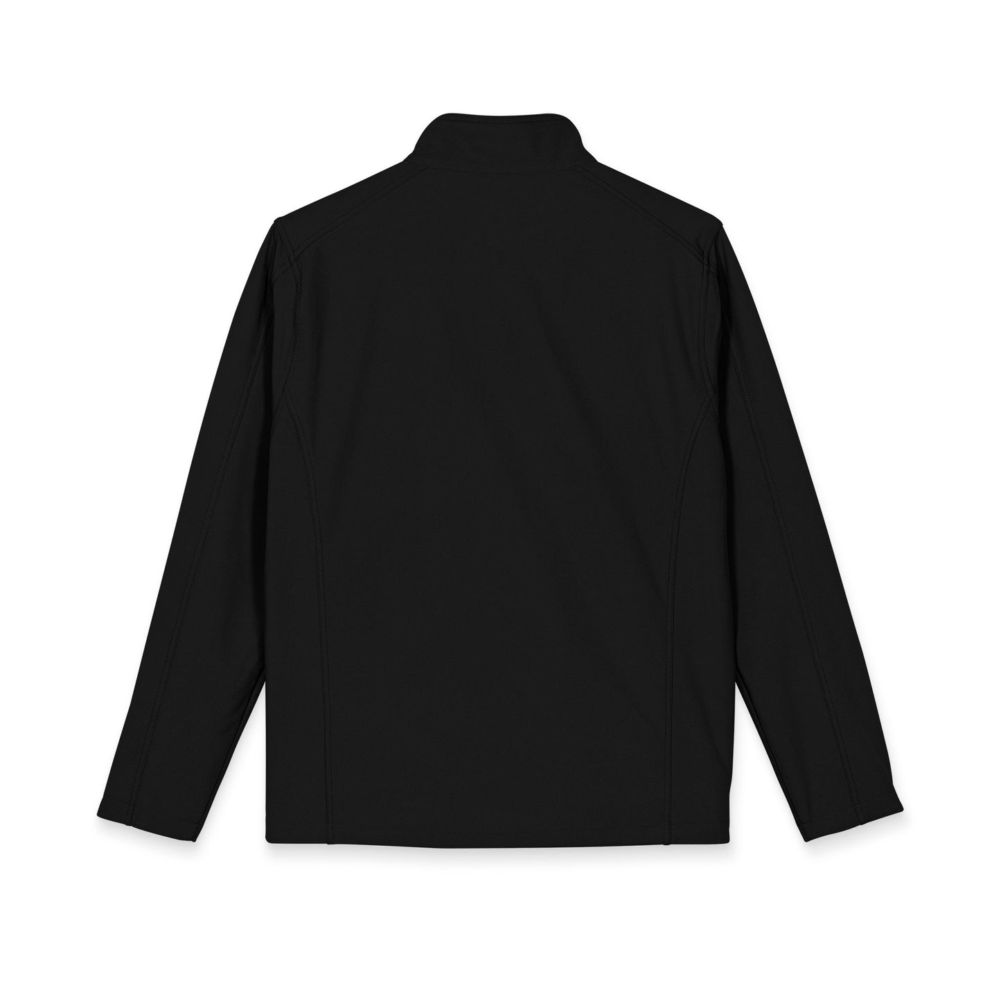 Embroidered Men's Soft Shell Jacket - Lightweight Windbreaker with Logo