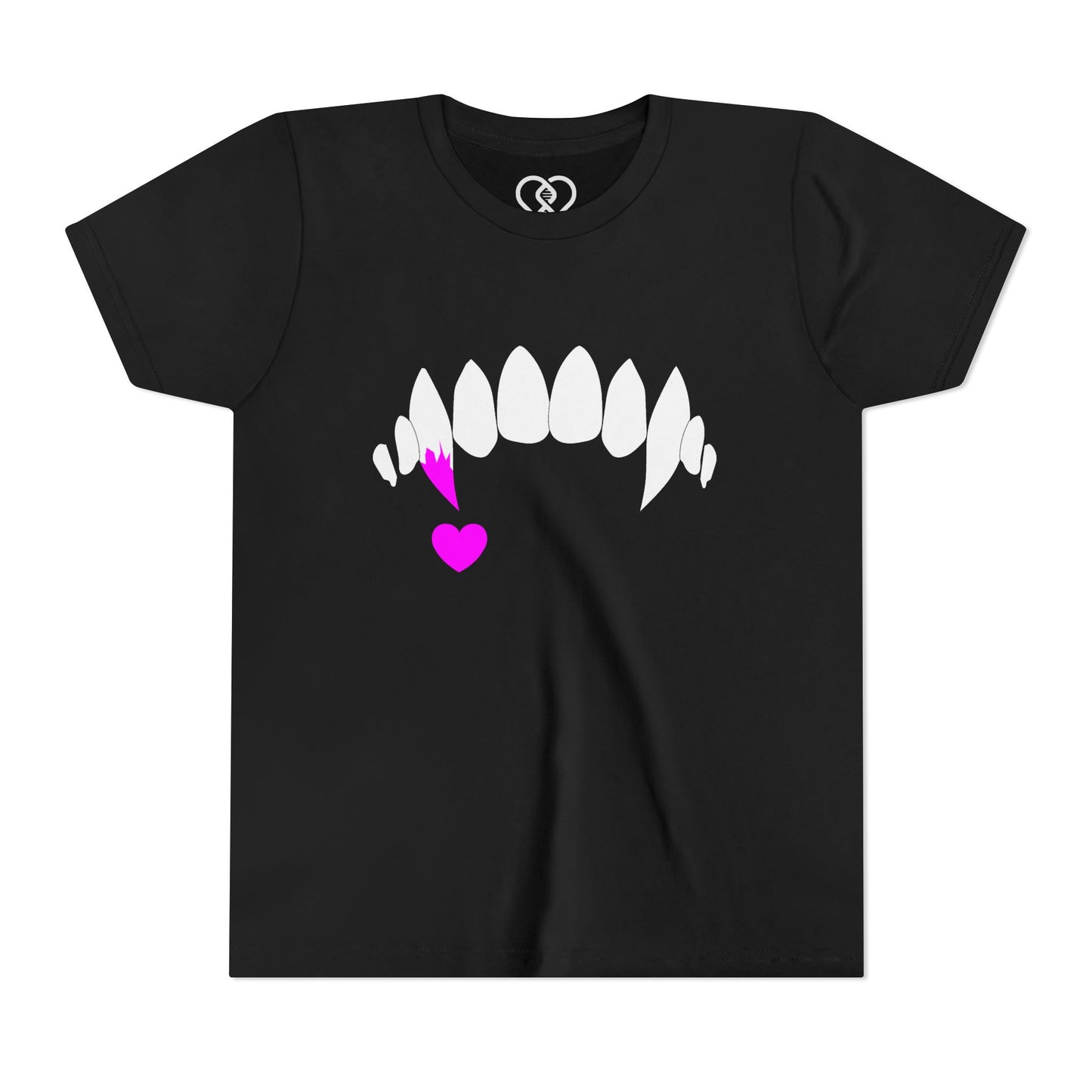 Love Bites Kids Tee — Fangs Graphic