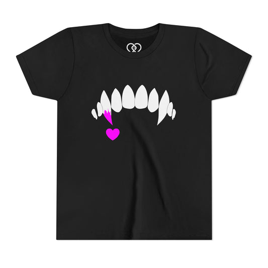 Love Bites Kids Tee — Fangs Graphic