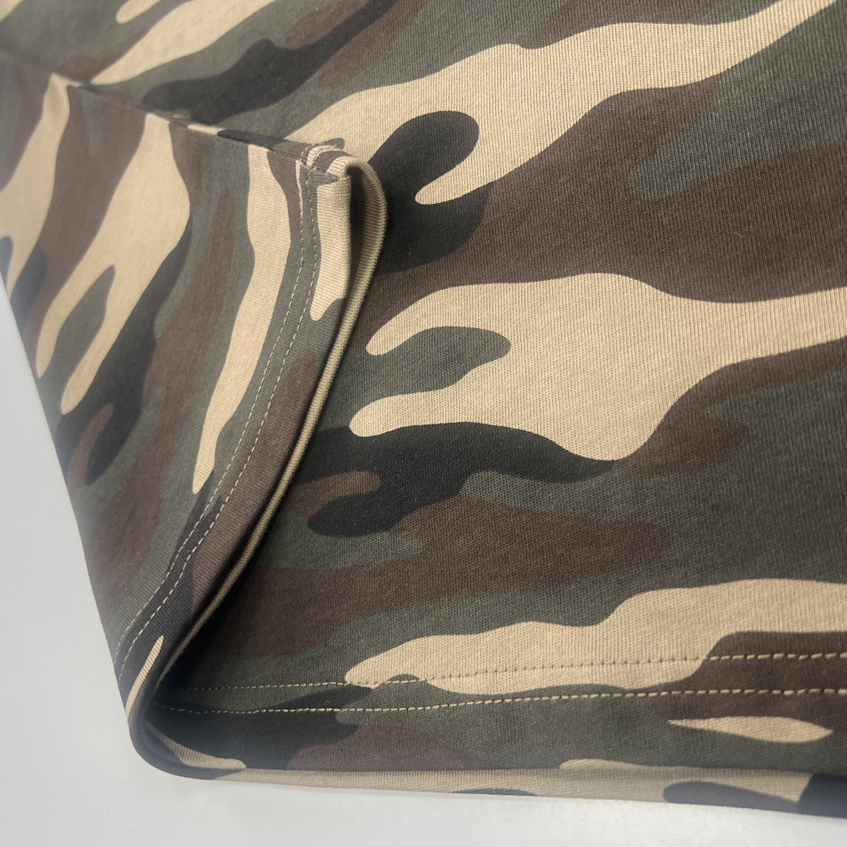 Unisex Heavyweight Cotton Camo Oversized T-Shirt