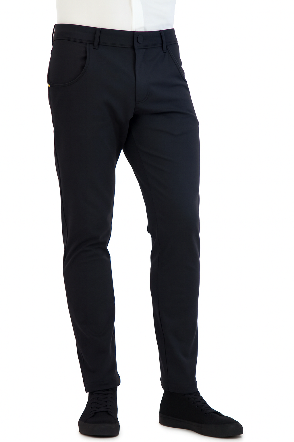 Super - Stretch Men's Chinos //Casual// Black - Performance Collection