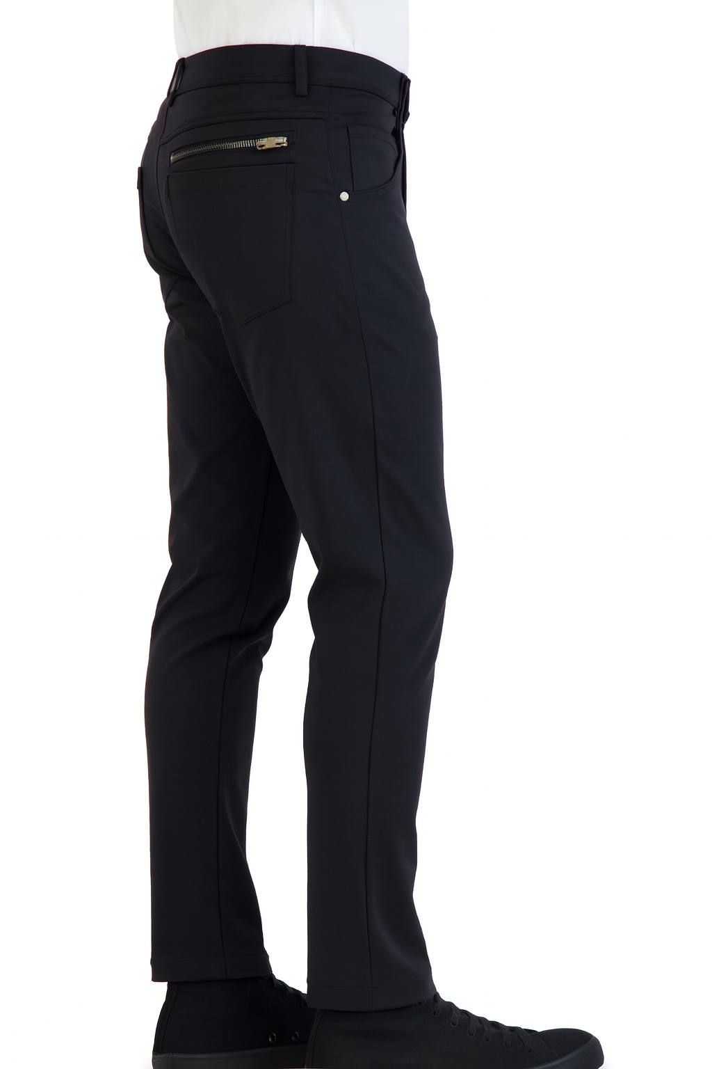 Super - Stretch Men's Chinos //Casual// Black - Performance Collection
