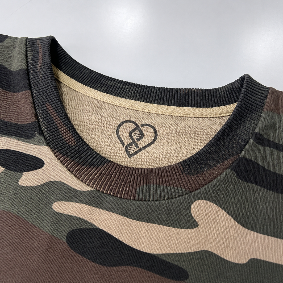 Oversized Camo T-Shirt - Premium Heavyweight Tee
