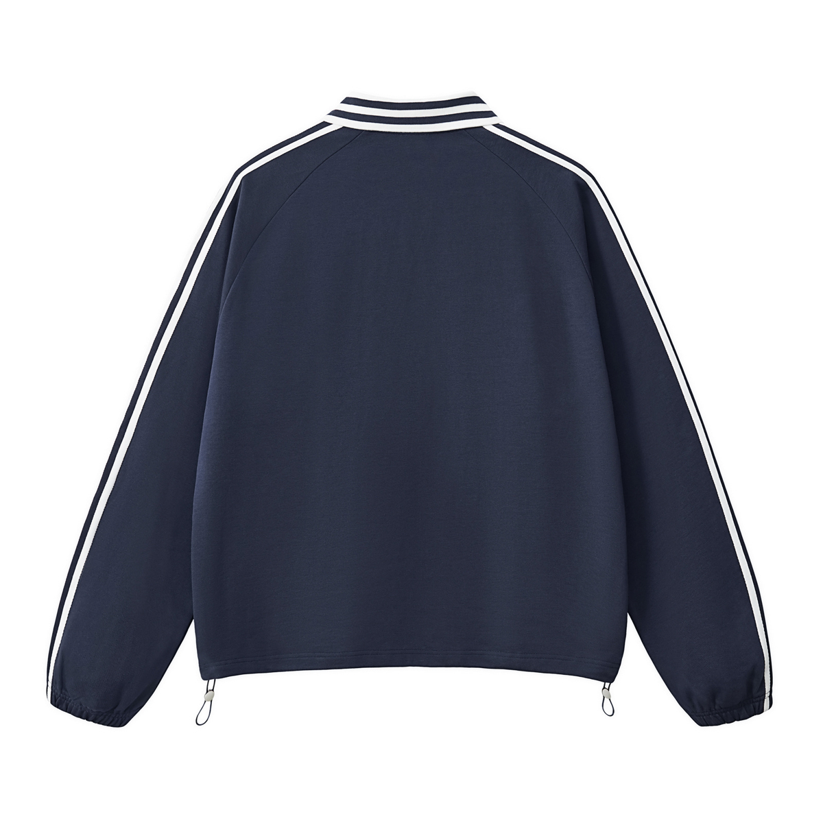 Loose-Fit Heavyweight Contrast Collar Sweatshirt