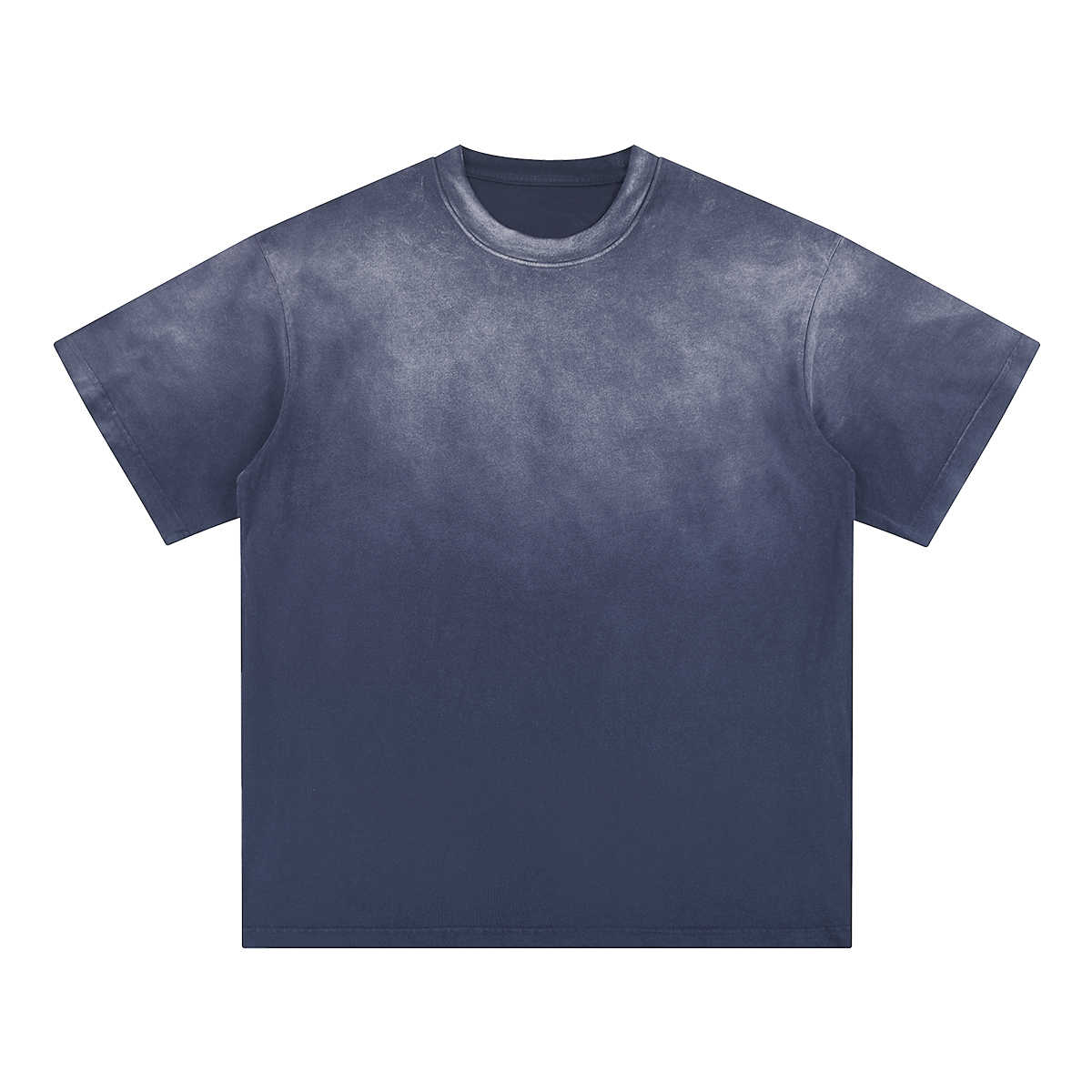 Unisex Heavyweight Washed Gradient T-Shirt Bloom Skull