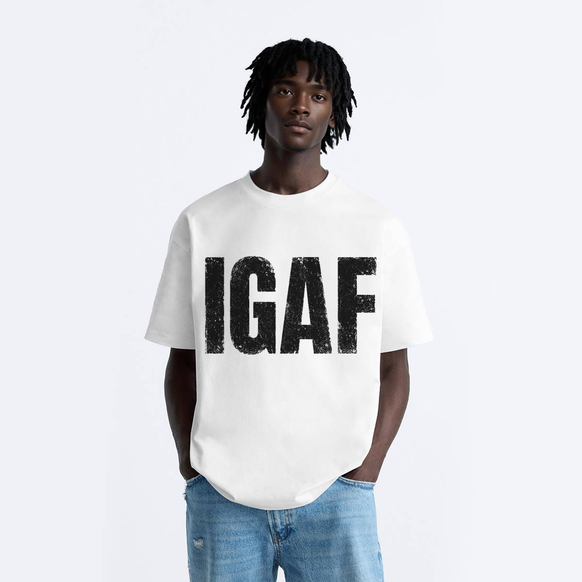IGAF Relaxed Fit Graphic T-Shirt