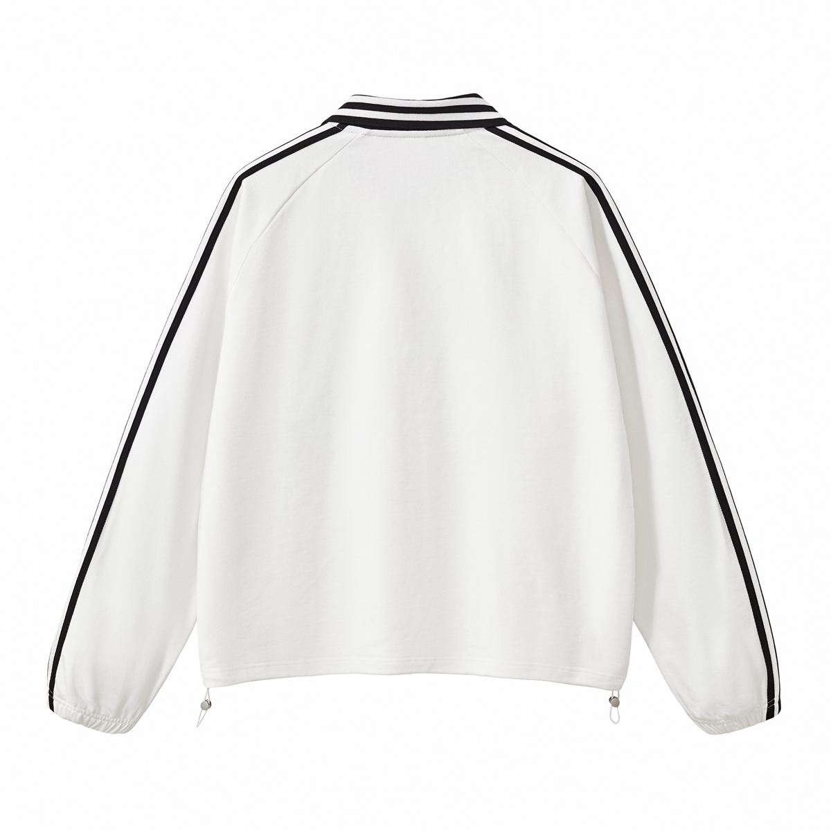 Loose-Fit Heavyweight Contrast Collar Sweatshirt