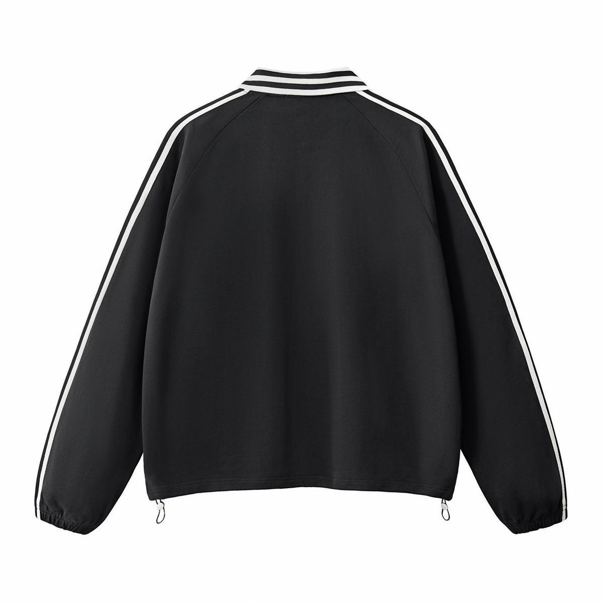Loose-Fit Heavyweight Contrast Collar Sweatshirt