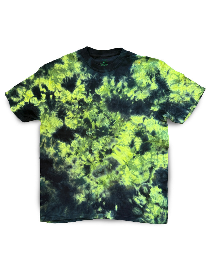CRYSTAL DYED T-SHIRT Firefly (Fluorescent)