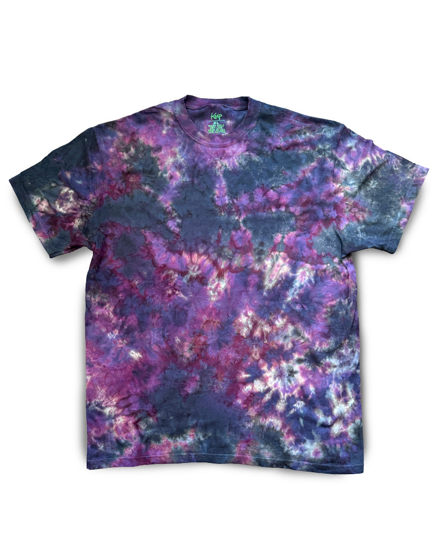 CRYSTAL DYED T-SHIRT Oxblood