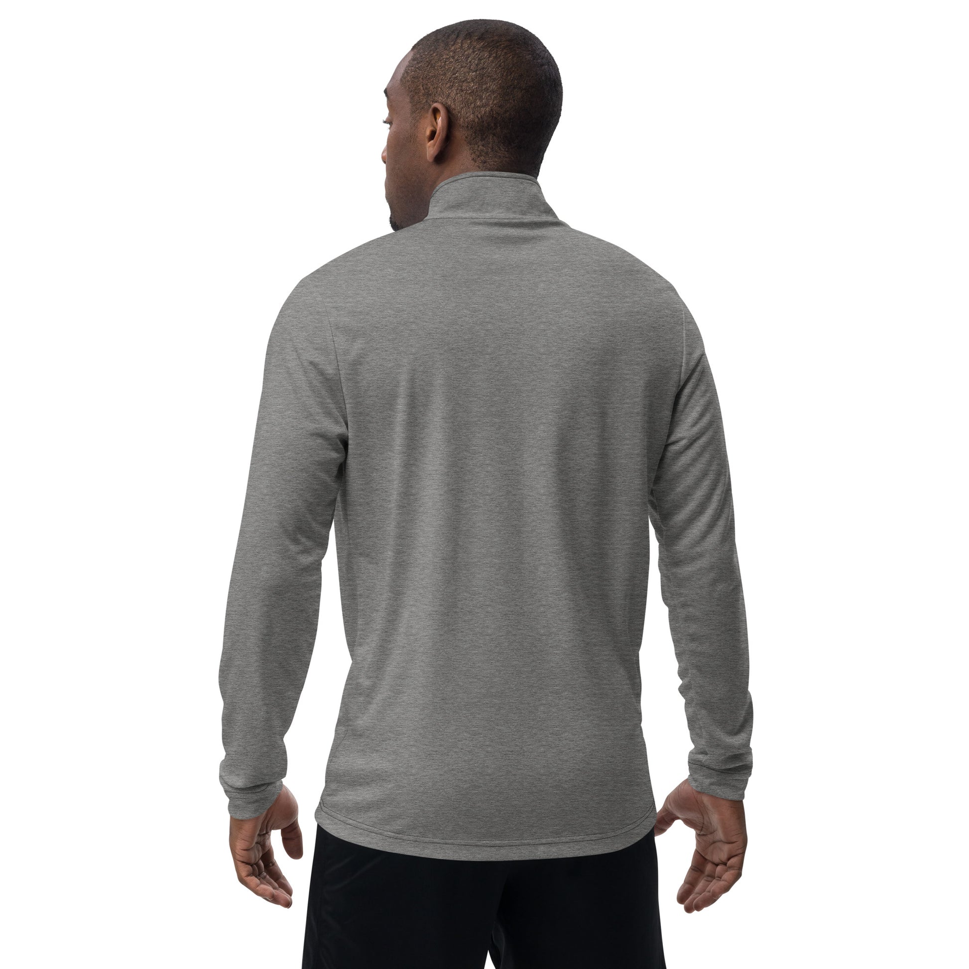 DNA Heart Logo (Embroidered) - Adidas Quarter Zip Pullover