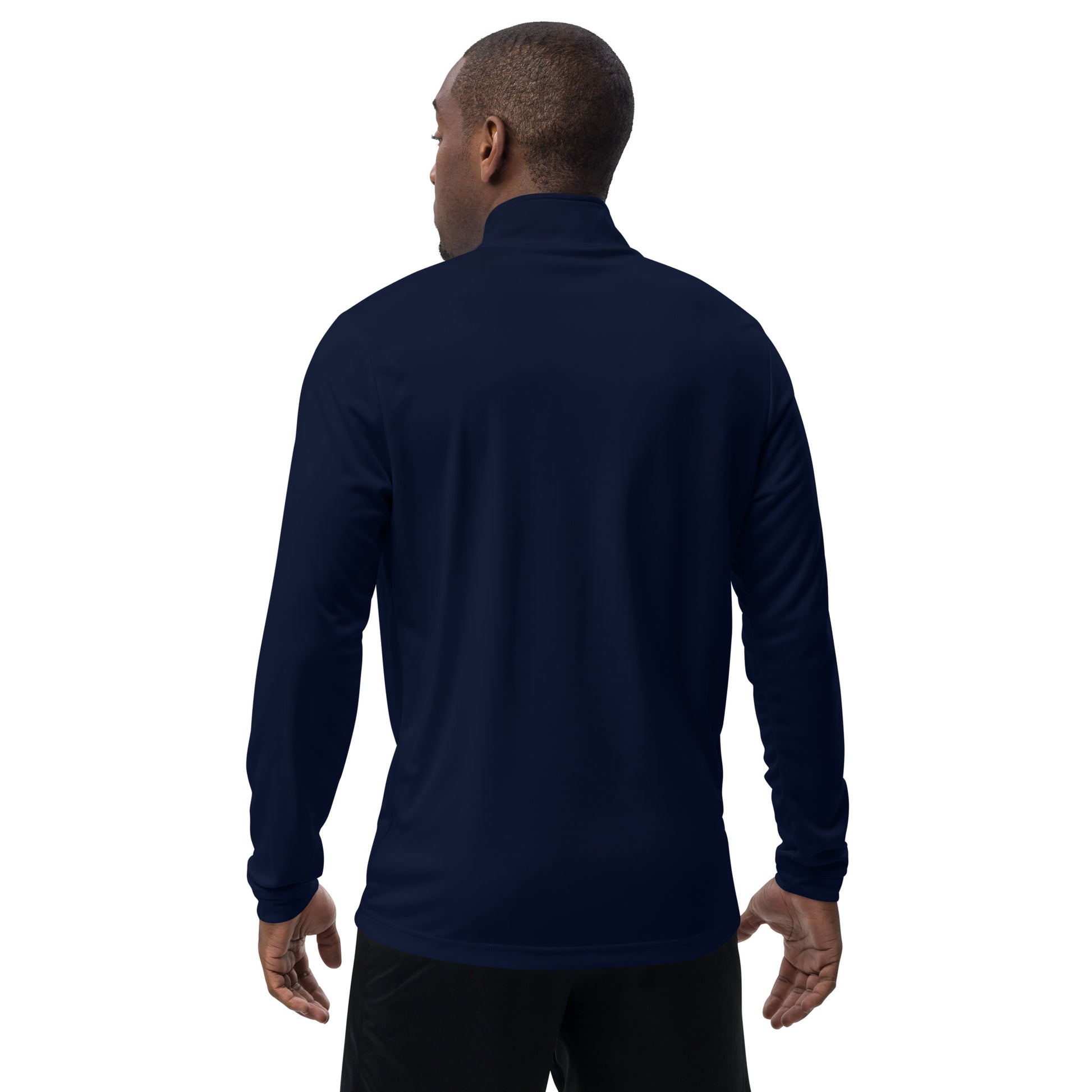 DNA Heart Logo (Embroidered) - Adidas Quarter Zip Pullover