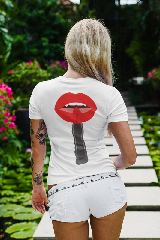 Kiss T-Shirt 'XOXO' Lipstick Graphic Tee