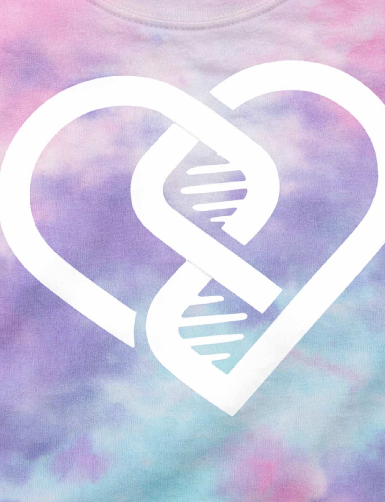 Tie-Dye Cotton Candy Crop Tee