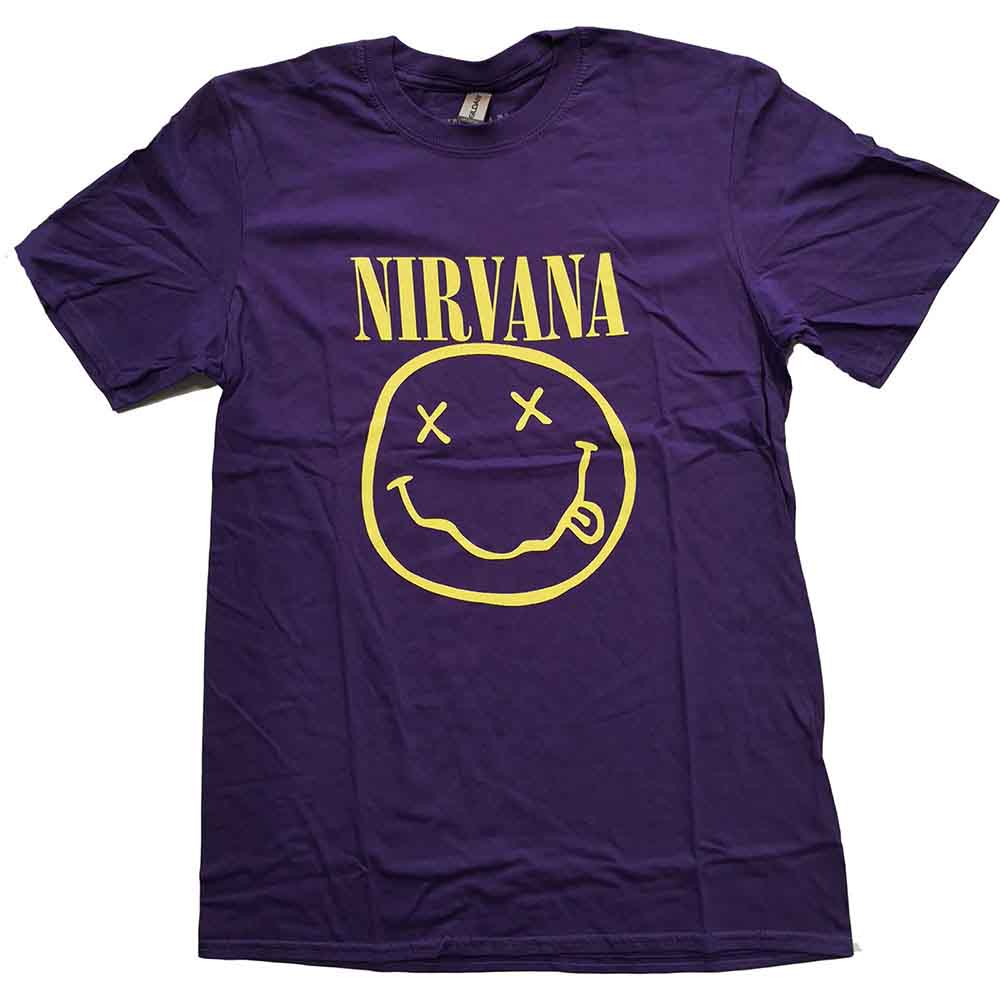 Nirvana Yellow Happy Face T-Shirt